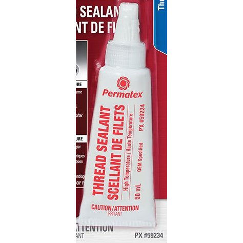 Permatex High Temperature Thread Sealant (White)