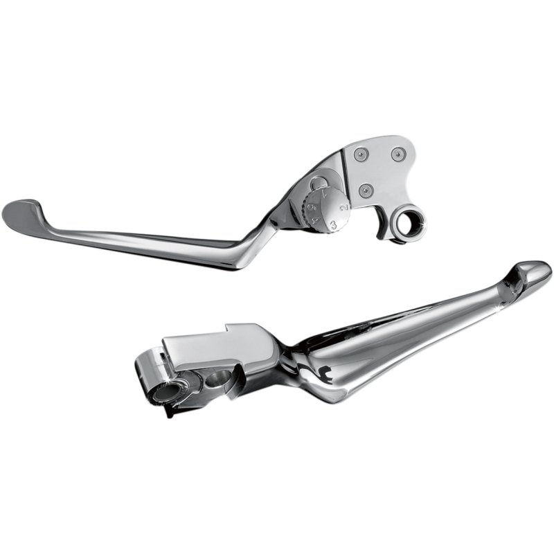 Kuryakyn Boss Blades with Adjustable Clutch Lever for Harley Davidson