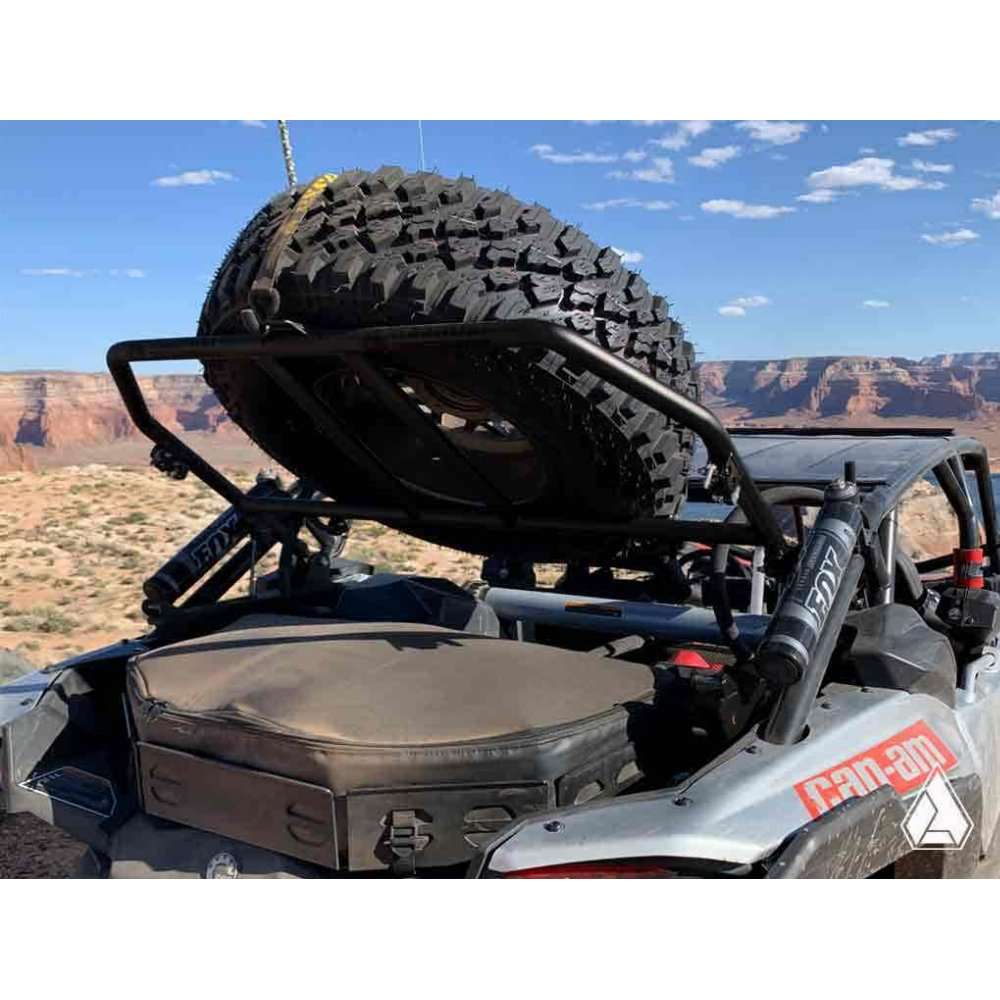 Assault Industries Adventure Rack X Spare Tire Carrier for Can-Am Maverick X3