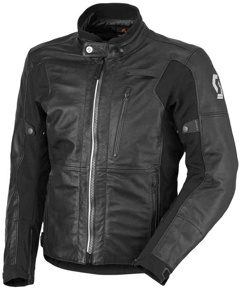 Veste en cuir Scott Tourance DP