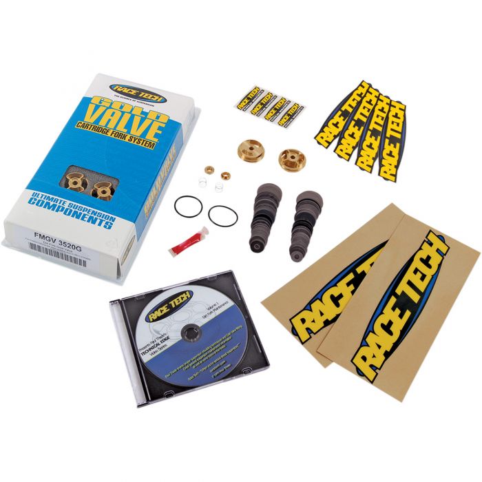 Kit combiné de valves Race Tech Type 3 Gold