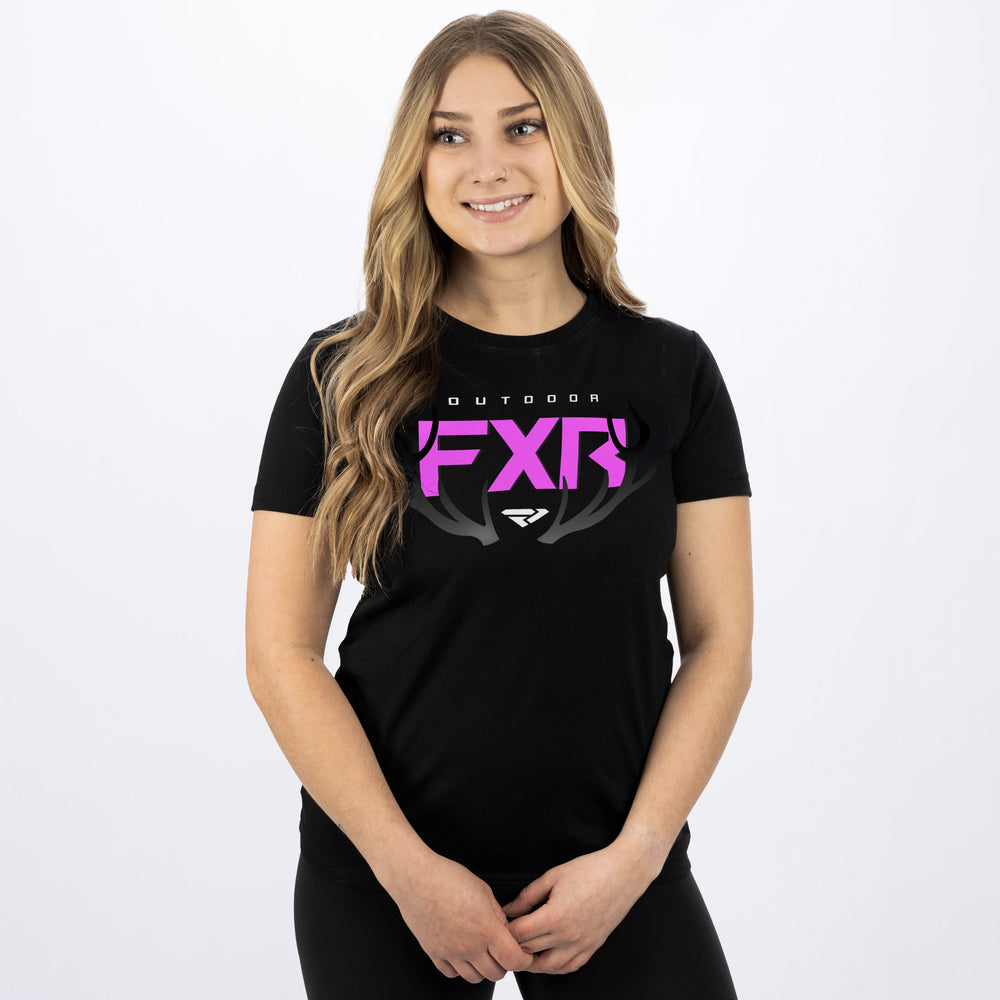 T-shirt Antler Premium pour femme FXR (liquidation)