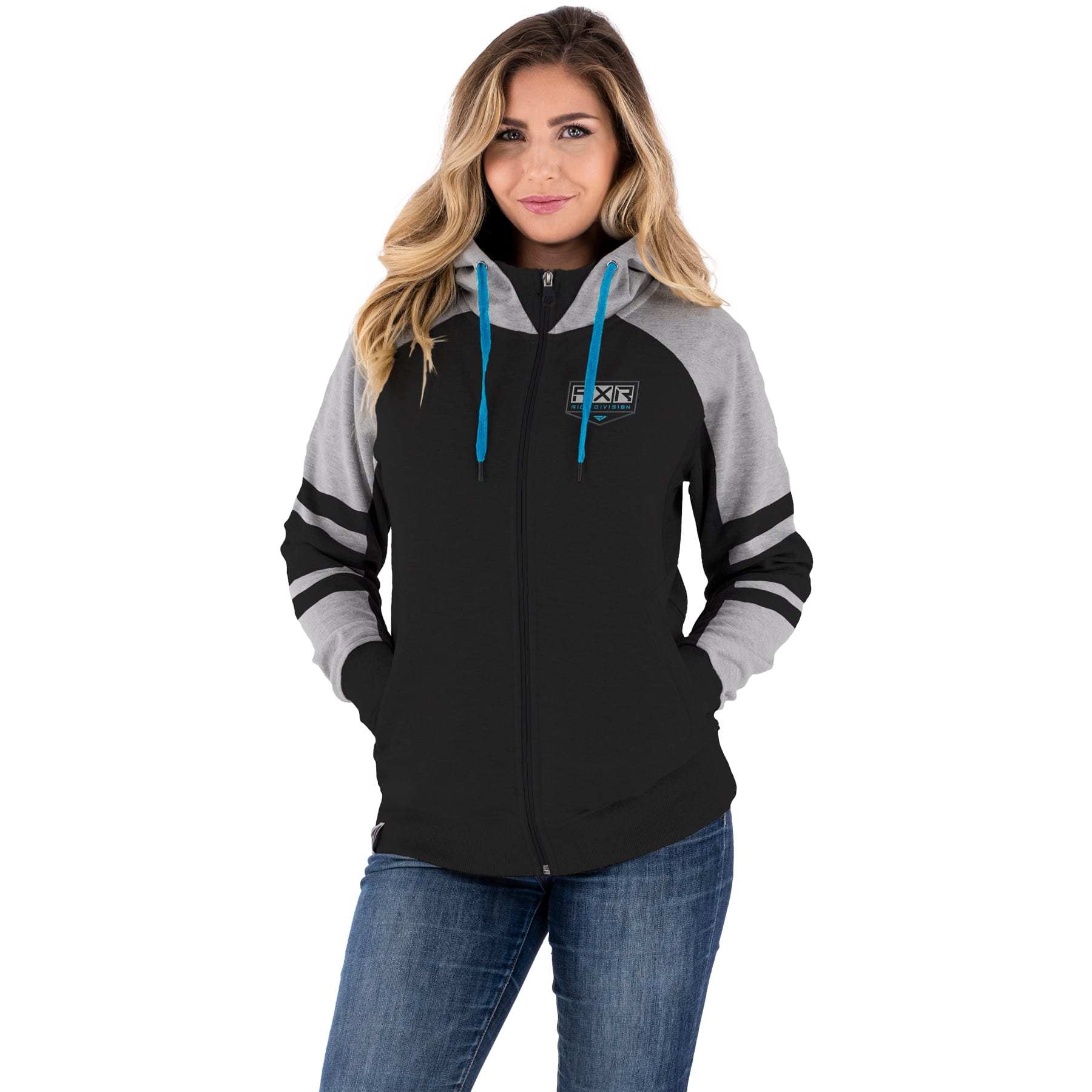 Sweat à capuche zippé Ride pour femme FXR (liquidation)