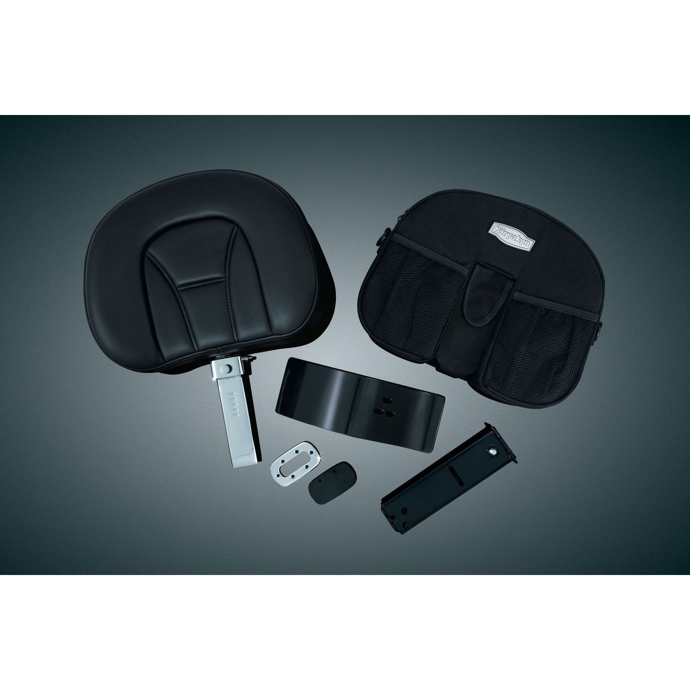 Kuryakyn Plug-N-Go Driver Backrest Kit