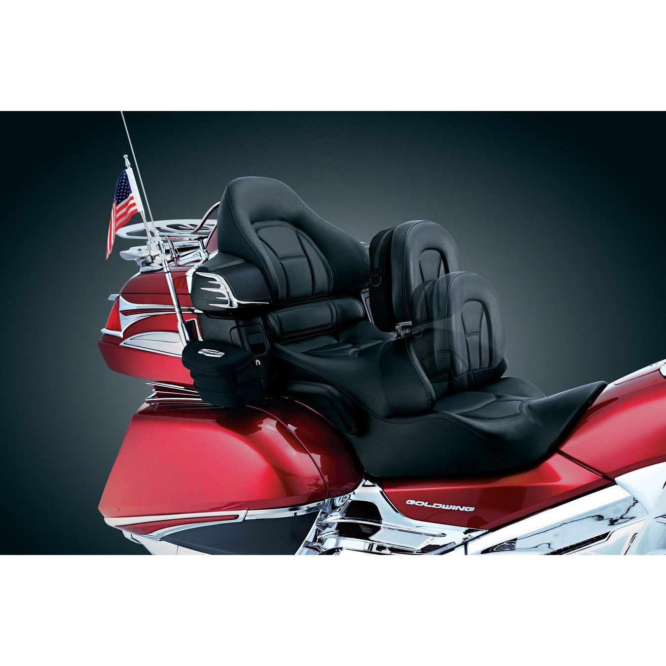 Kuryakyn Plug-N-Go Driver Backrest Kit