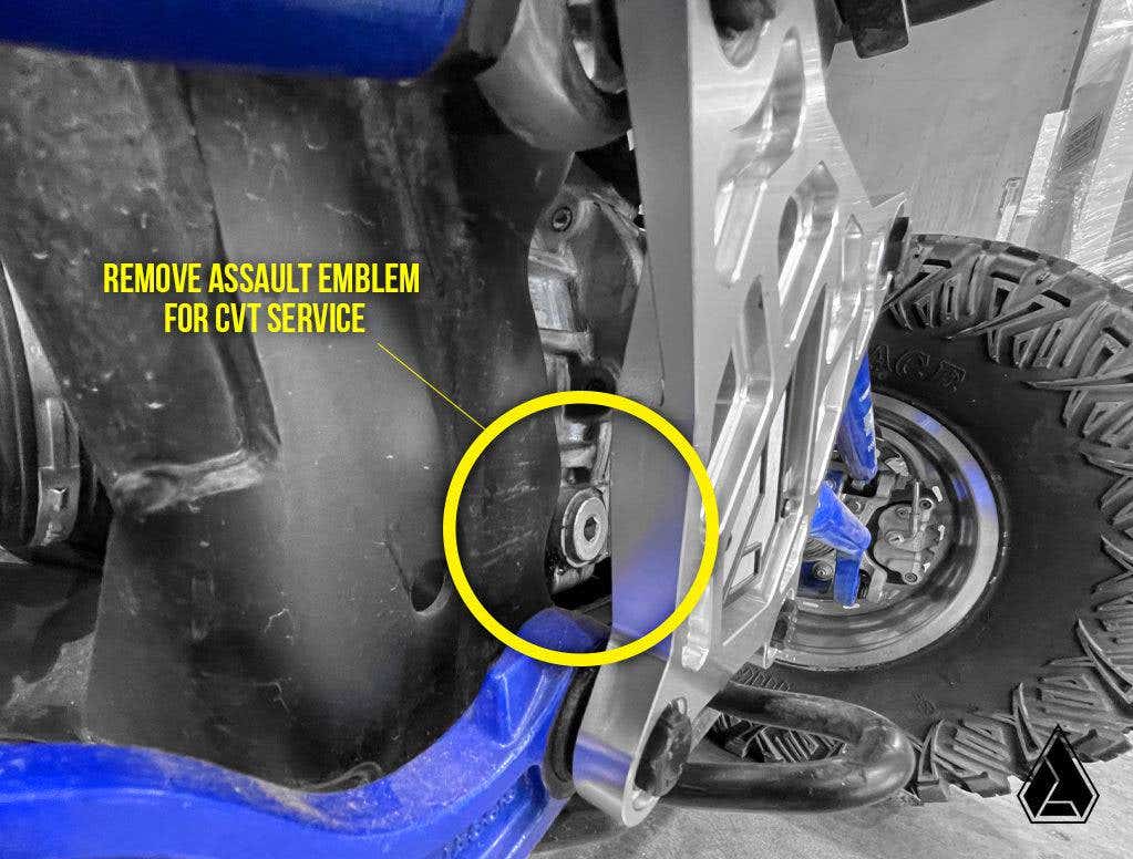 Assault Industries Billet Radius Rod Reinforcement Plate