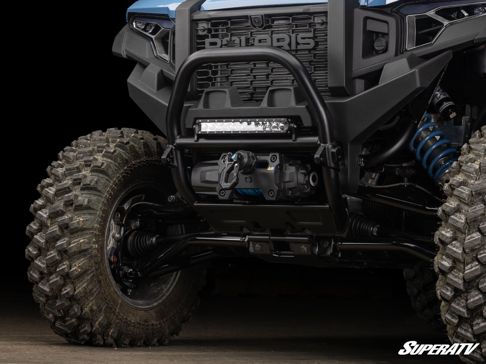 SuperATV Polaris Xpedition 12" Light Bar Mount with 12" LED Single Row Light Bar