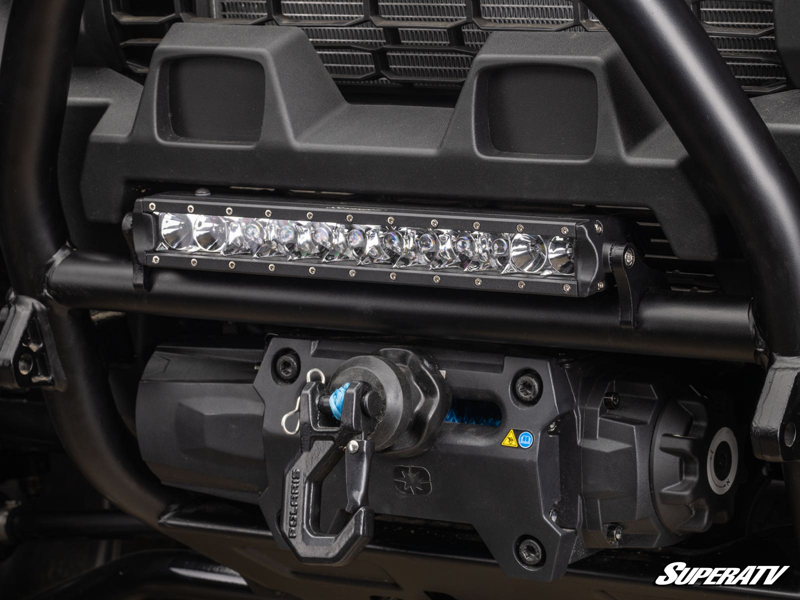 SuperATV Polaris Xpedition 12" Light Bar Mount with 12" LED Single Row Light Bar