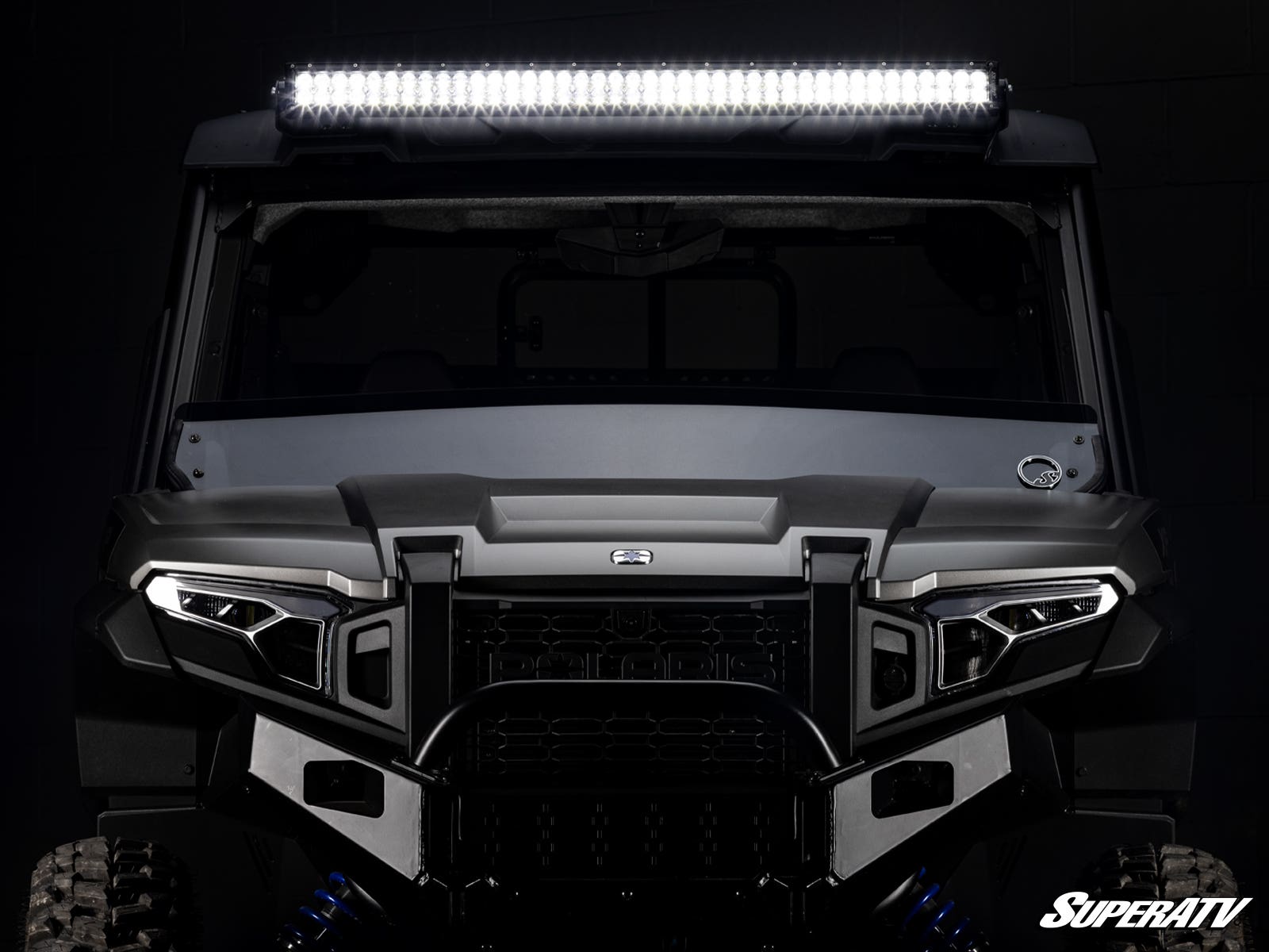 SuperATV Polaris Xpedition 40" Light Bar Roof Mount with 40" Straight Double Row Light Bar