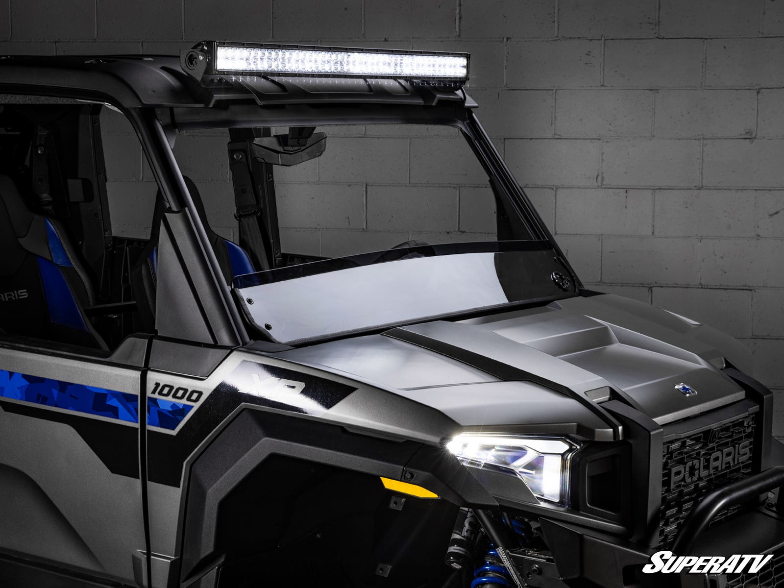 SuperATV Polaris Xpedition 40" Light Bar Roof Mount with 40" Straight Double Row Light Bar