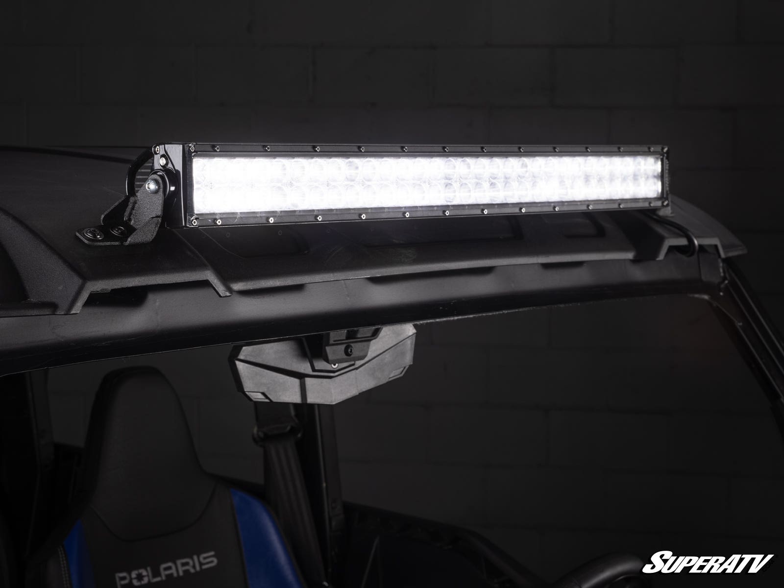 SuperATV Polaris Xpedition 30" Light Bar Roof Mount with 30" Straight Double Row Light Bar