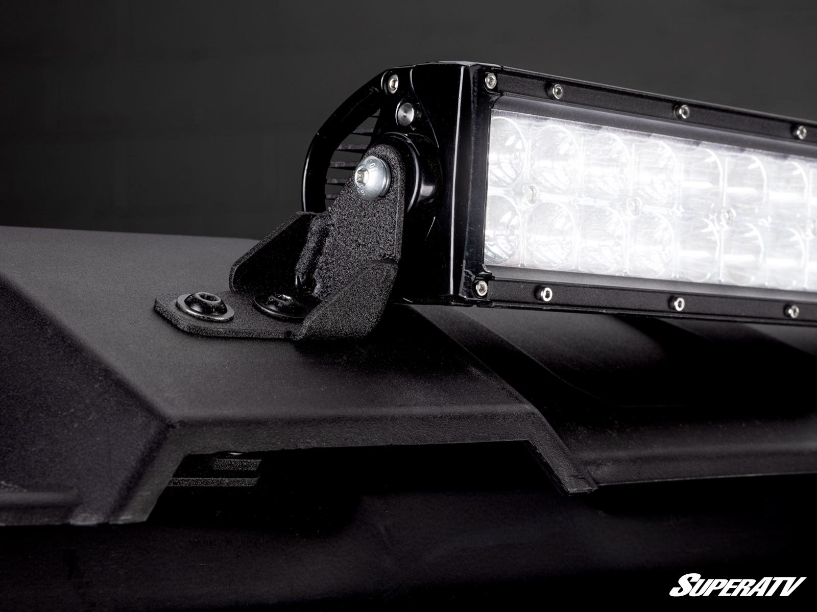 SuperATV Polaris Xpedition 30" Light Bar Roof Mount with 30" Straight Double Row Light Bar