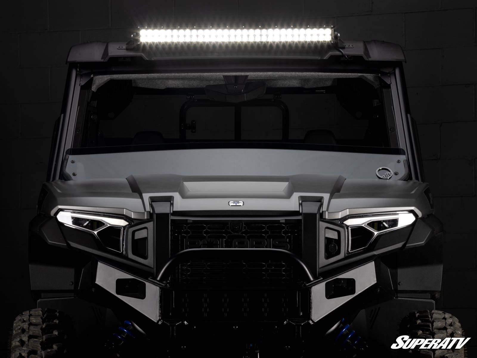 SuperATV Polaris Xpedition 30" Light Bar Roof Mount with 30" Straight Double Row Light Bar