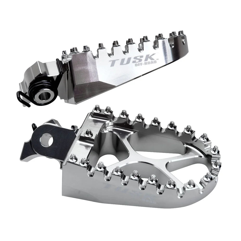 Repose-pieds Tusk Billet Race avec ressorts