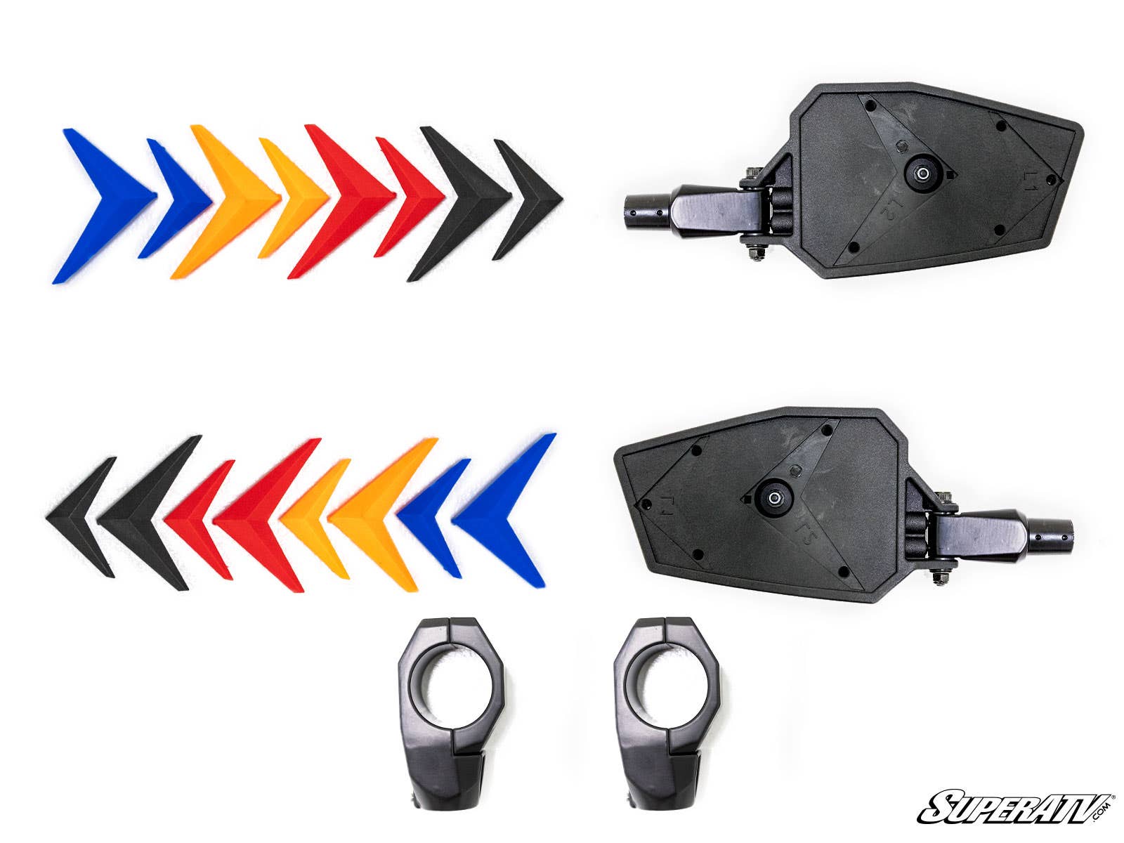SuperATV Seeker Side View Mirrors