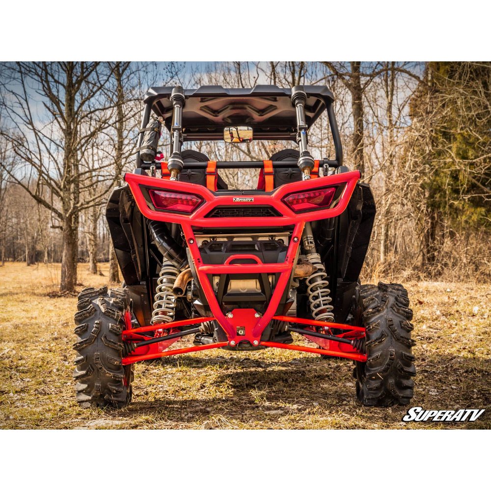SuperATV Polaris RZR XP Turbo Tubed Rear Bumper