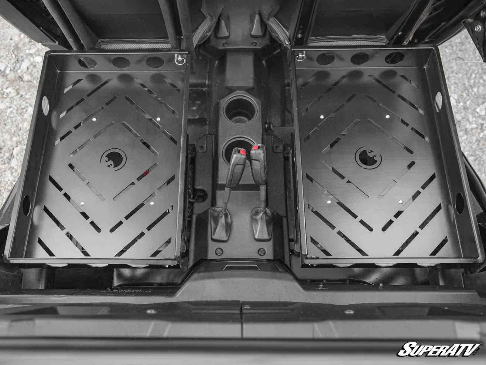 SuperATV Rear UTV Seat Cargo Rack