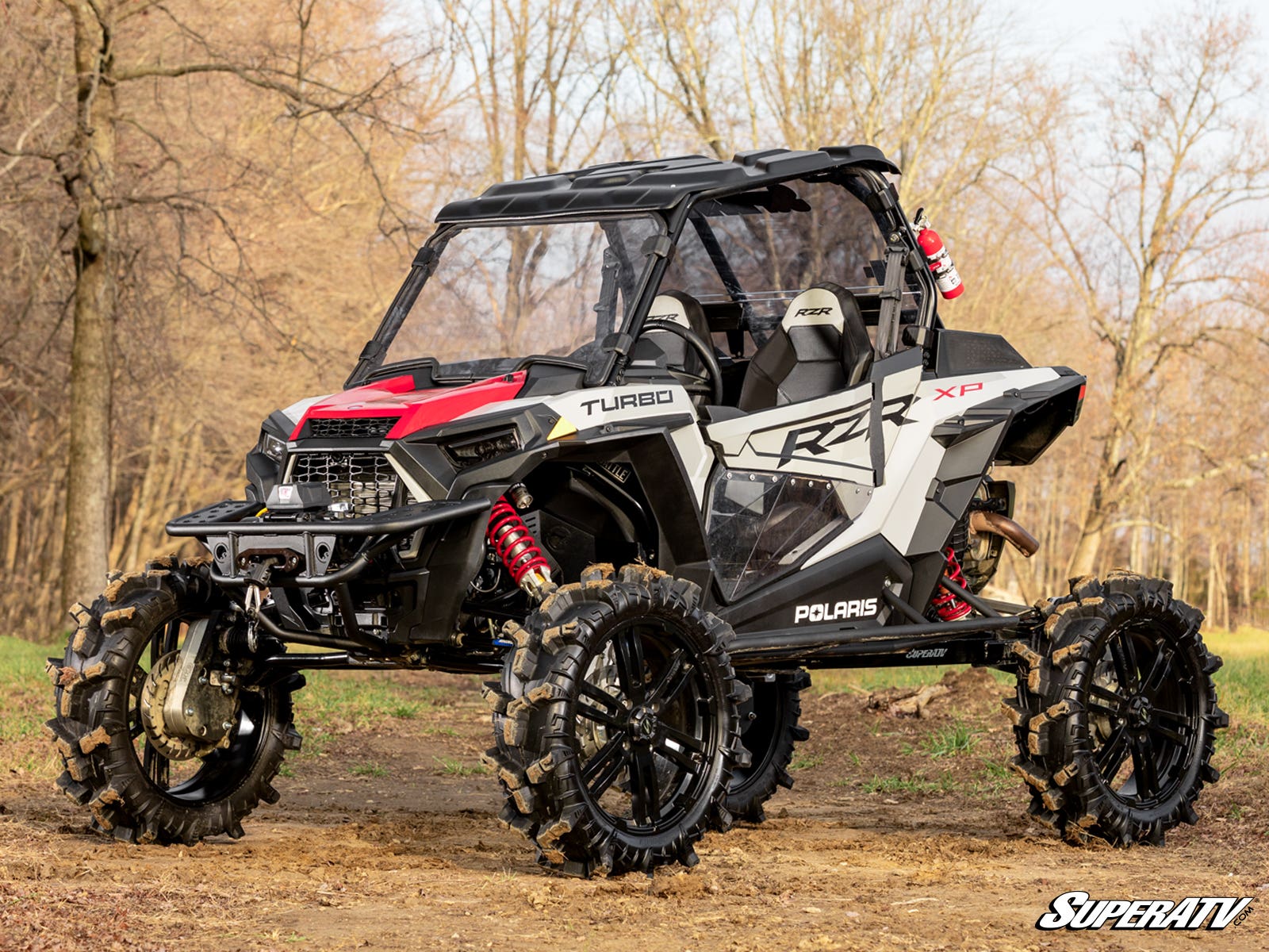 SuperATV Winch-Ready Bounty Front Bumper with 12000lbs Winch