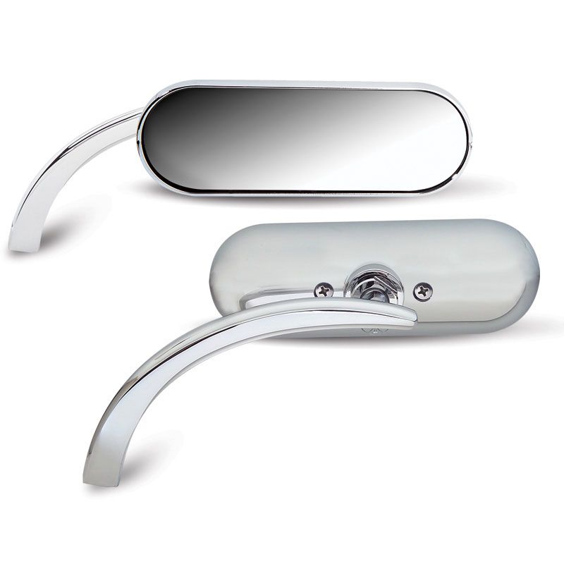 Arlen Ness Micro Die-Cast Mini Oval Mirror