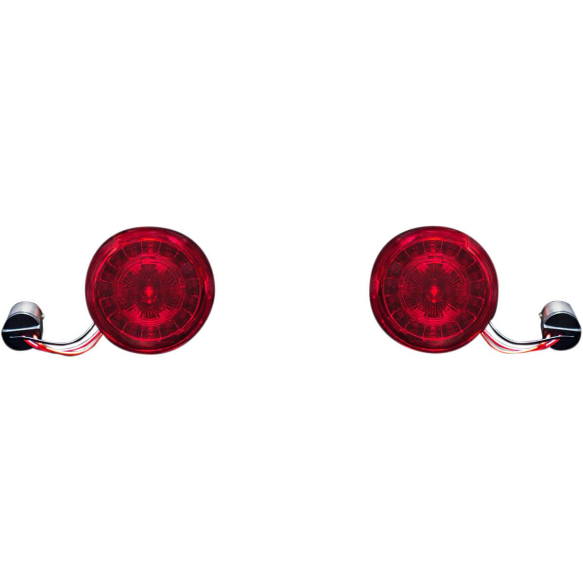 Custom Dynamics ProBeam Rear LED Turn Signal Inserts with Red Lenses