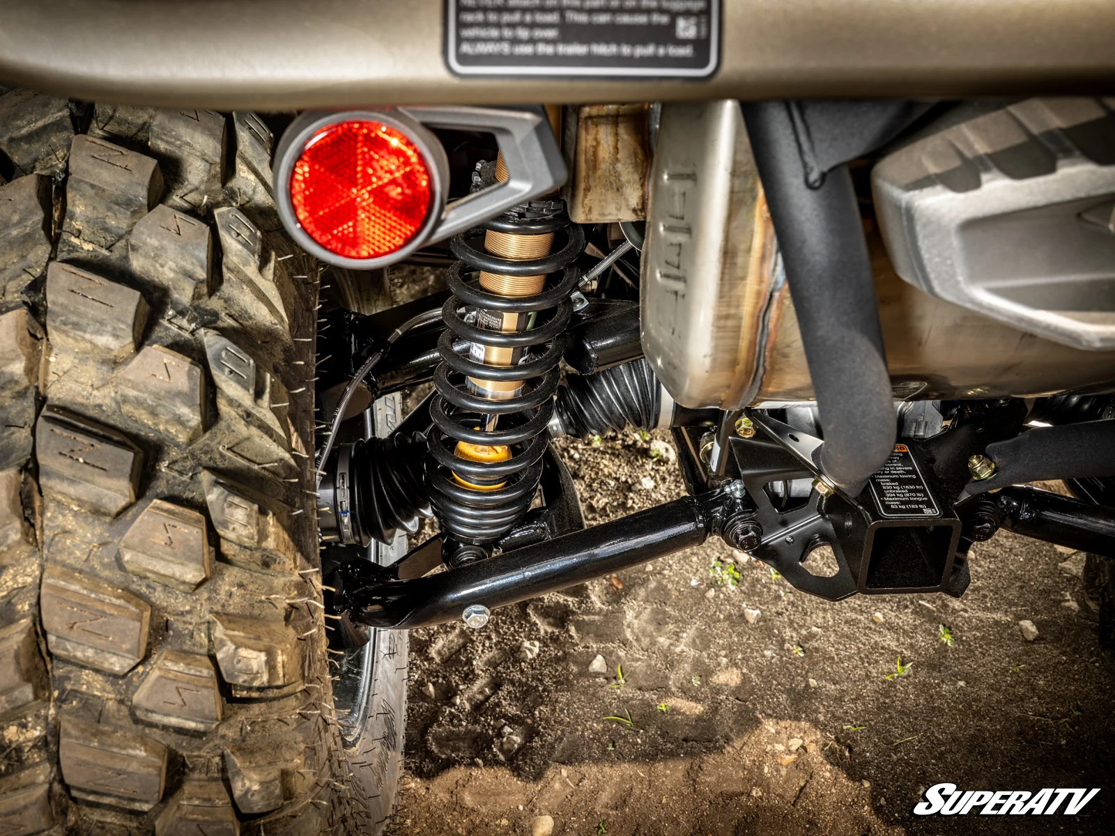 SuperATV Atlas Pro 1" Rear Offset A-Arms