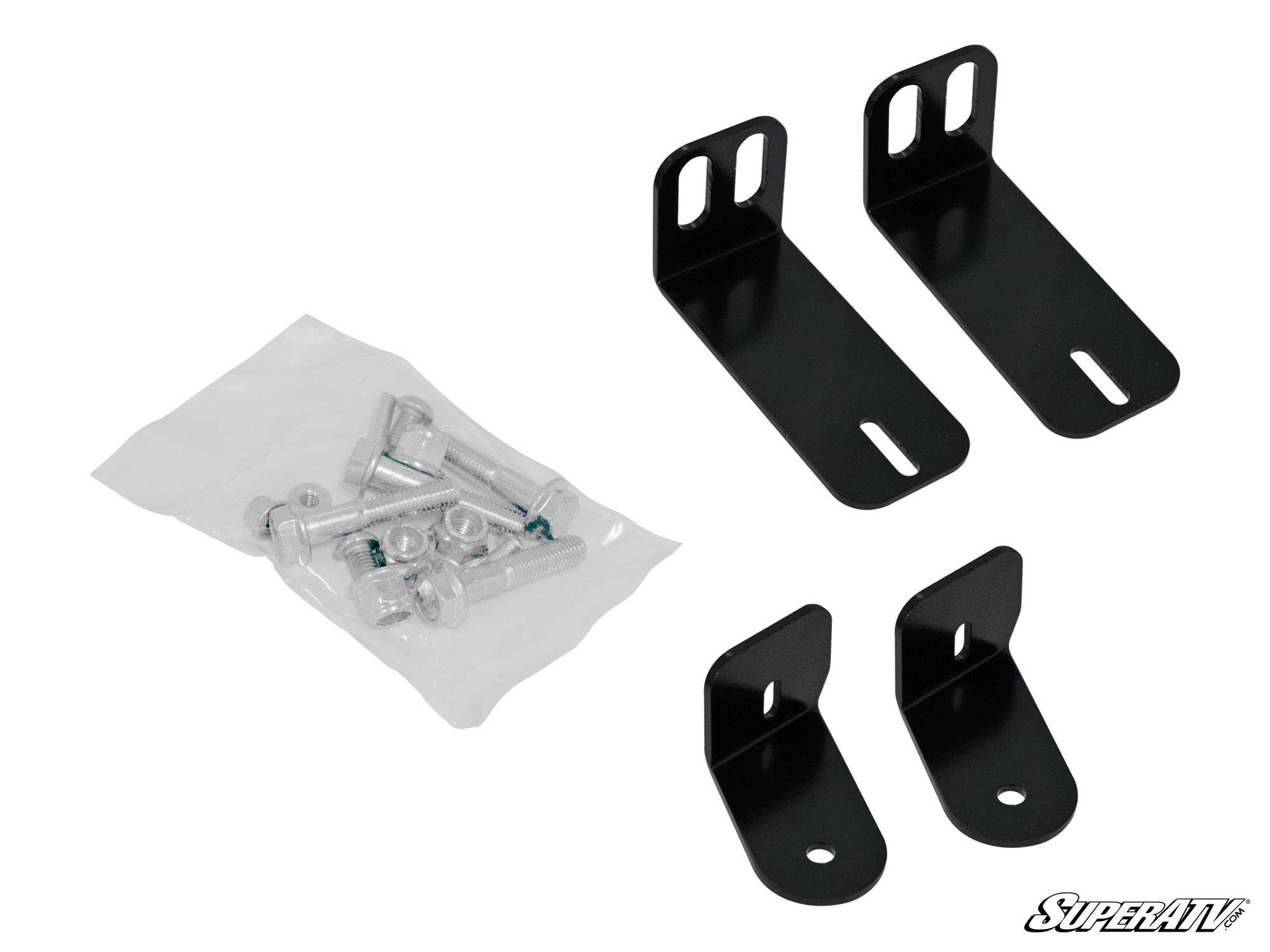 SuperATV Polaris RZR 30" Light Bar Mounting Bracket Flush To Hood