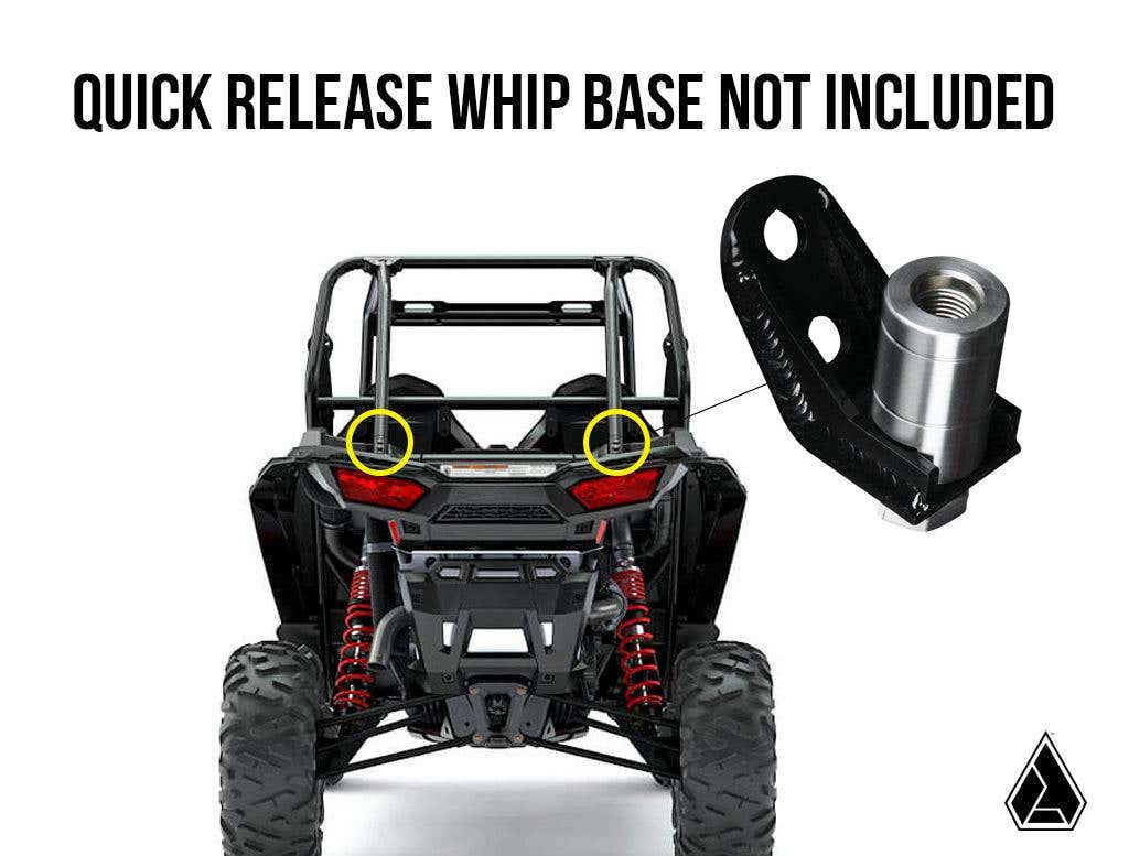 Assault Industries Polaris RZR XP Whip Mount