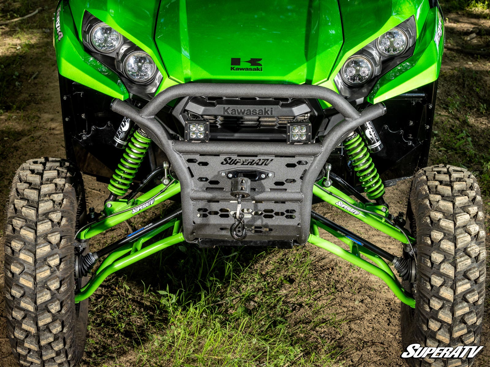 SuperATV Winch-Ready Tubed Front Bumper