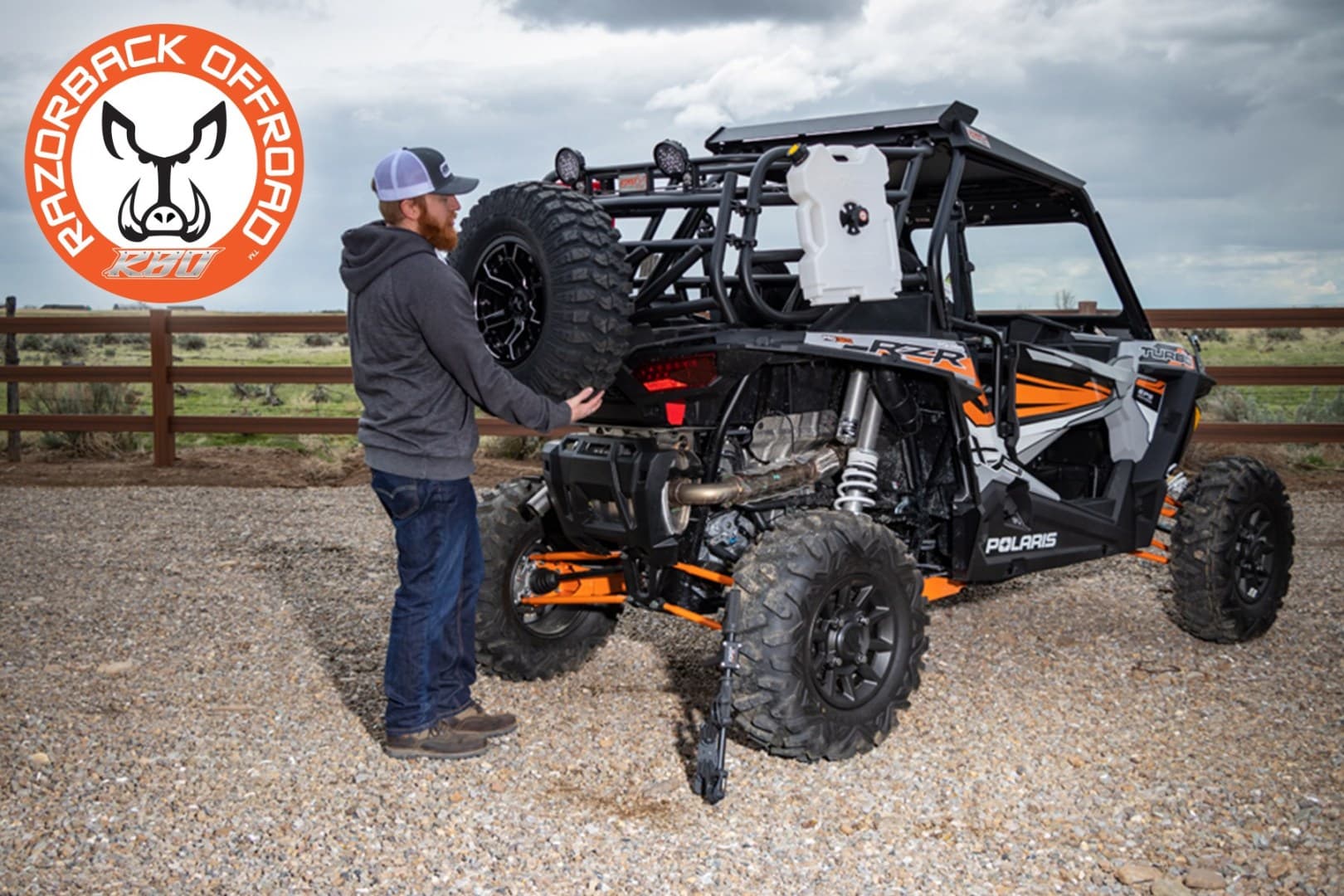 Razorback Offroad Ultimate Gun Rack/Grab Handle/Lug Wrench