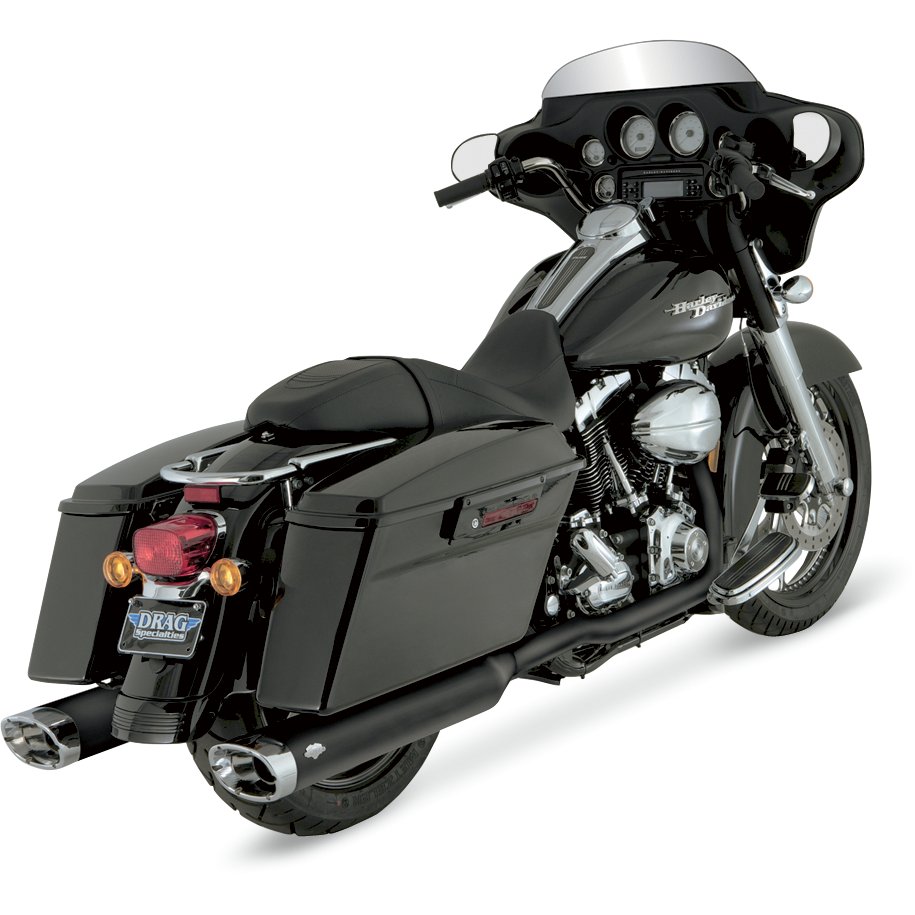 Tuyaux d'échappement doubles Dresser de Vance &amp; Hines pour Harley Davidson