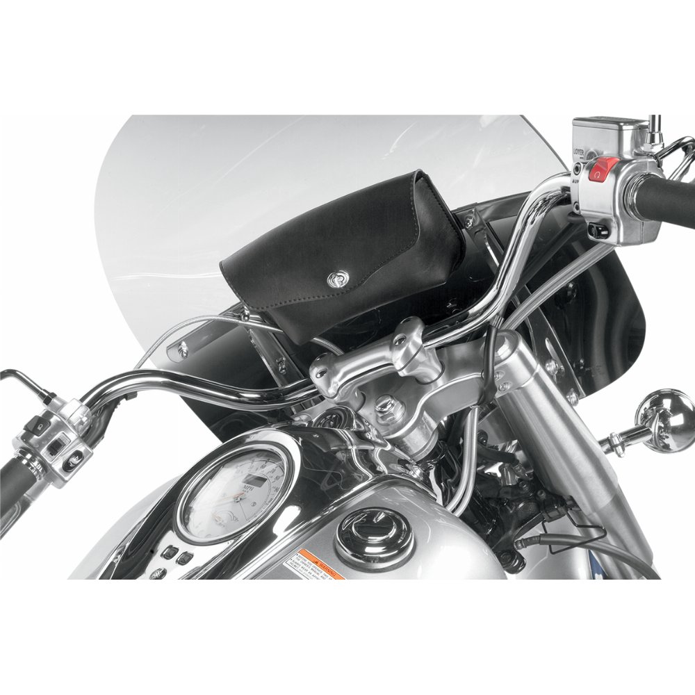 Motorcycle windshield pouch sales