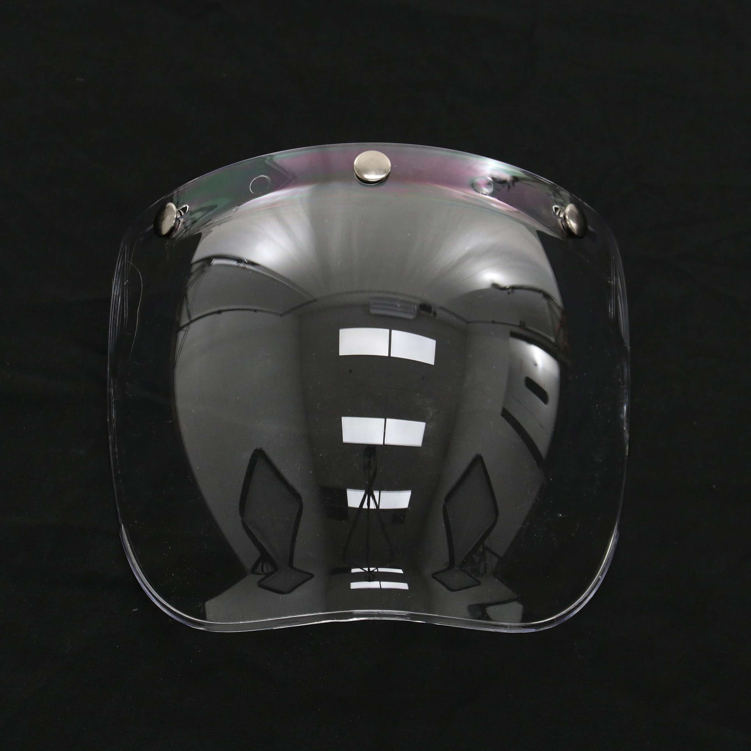Zox Flip-Up Bubble Shield for 2/3 Snap MC Helmet