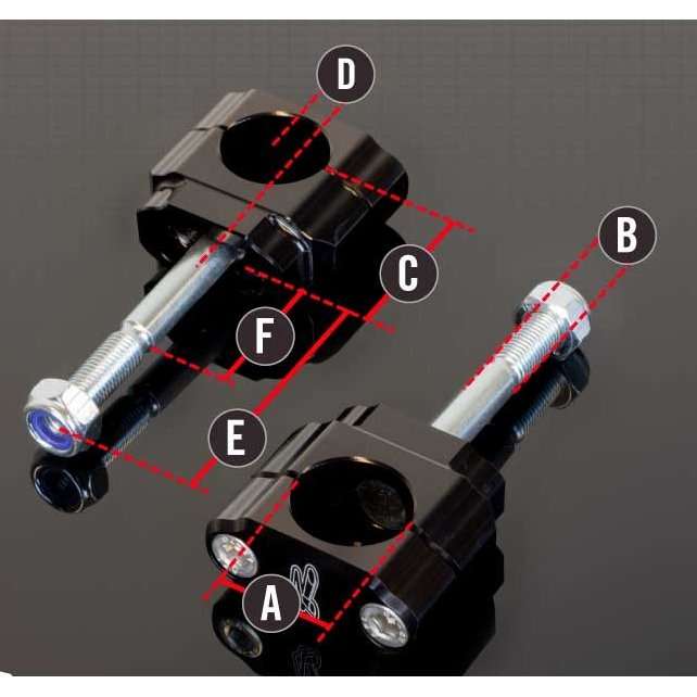 Colliers de serrage Renthal pour guidon