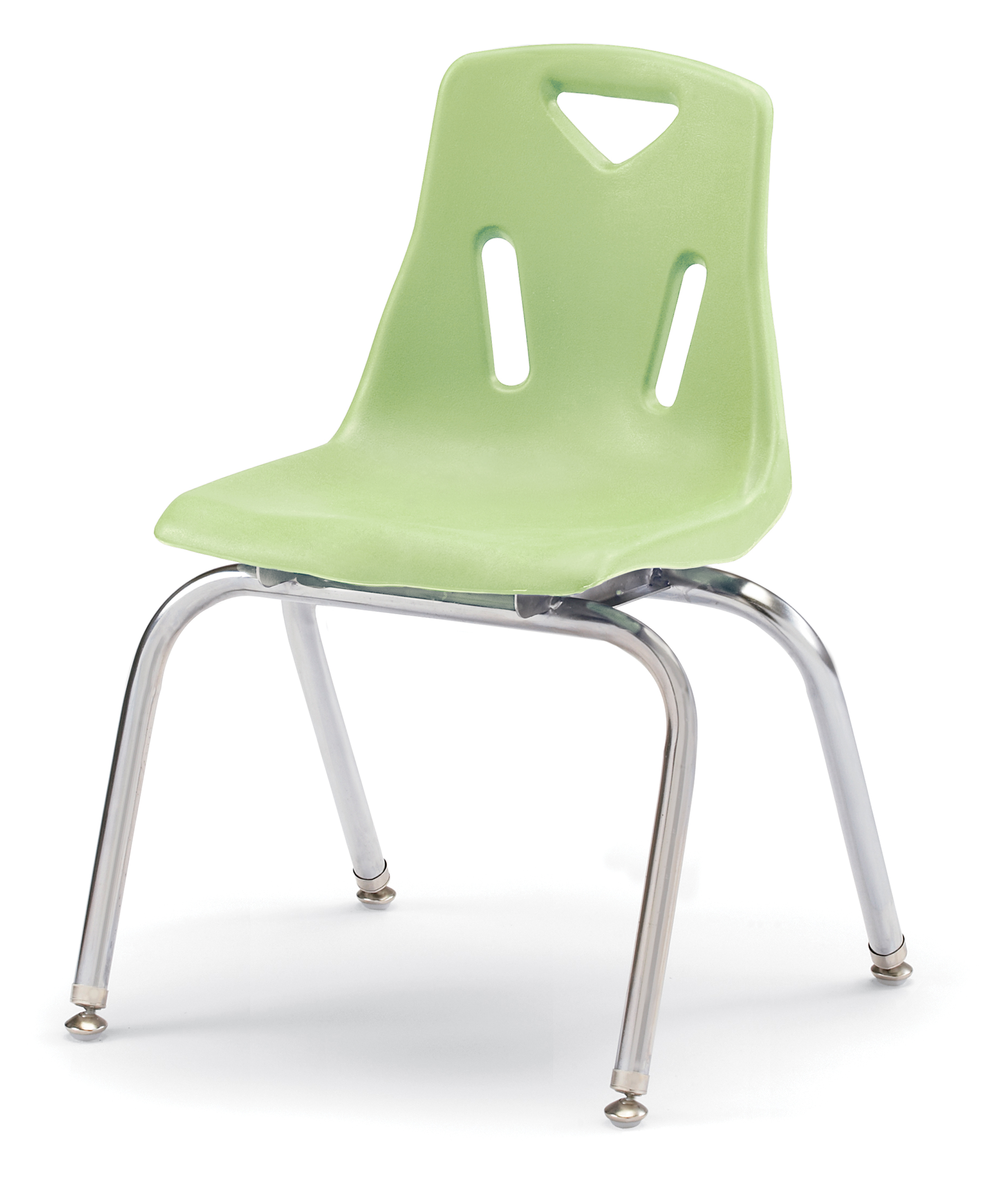Bulk Buy Berries  Stacking Chair with Chrome-Plated Legs - 16