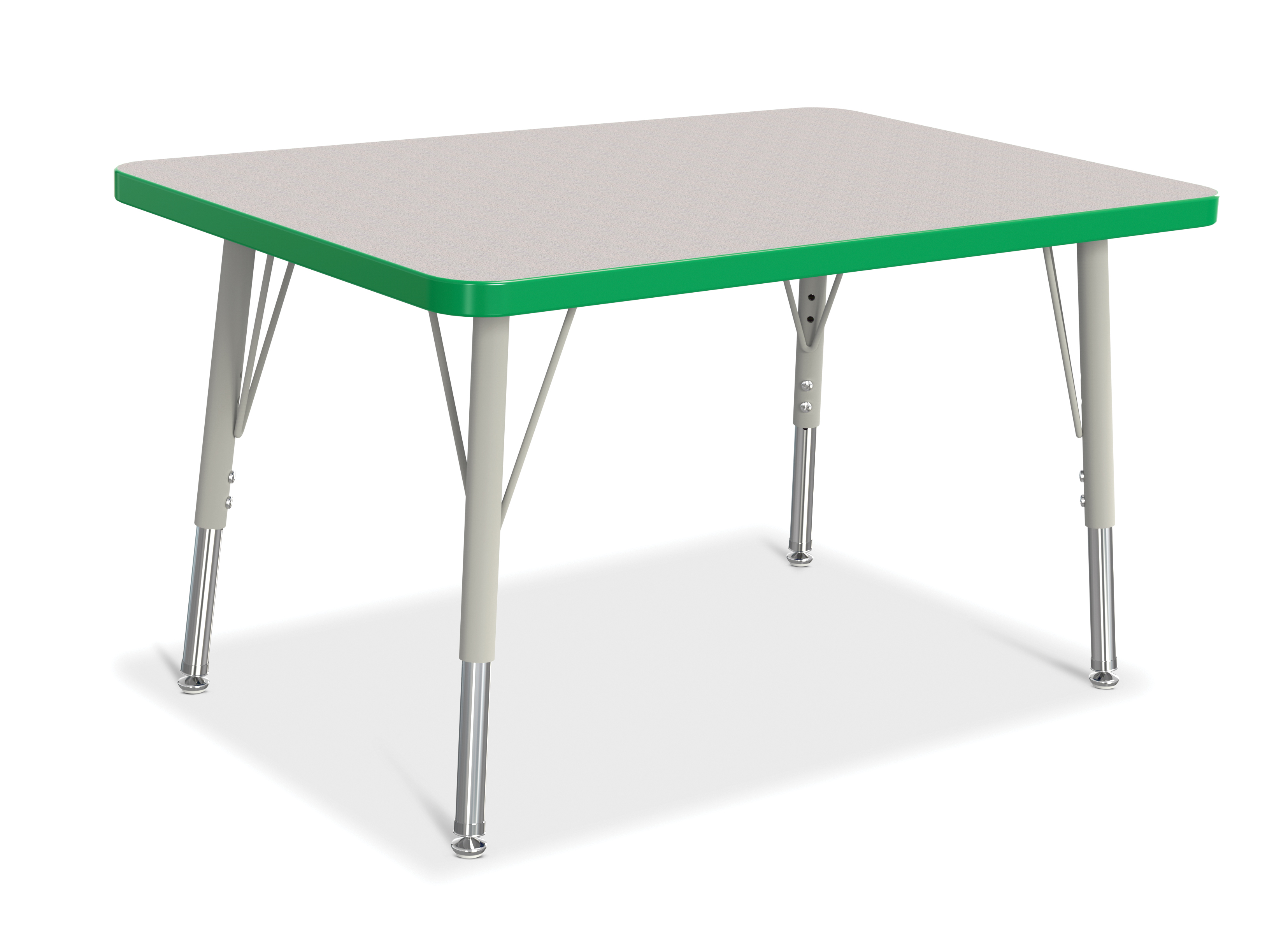 Jonti-Craft Berries Elementary Height Color Edge Rectangle Table