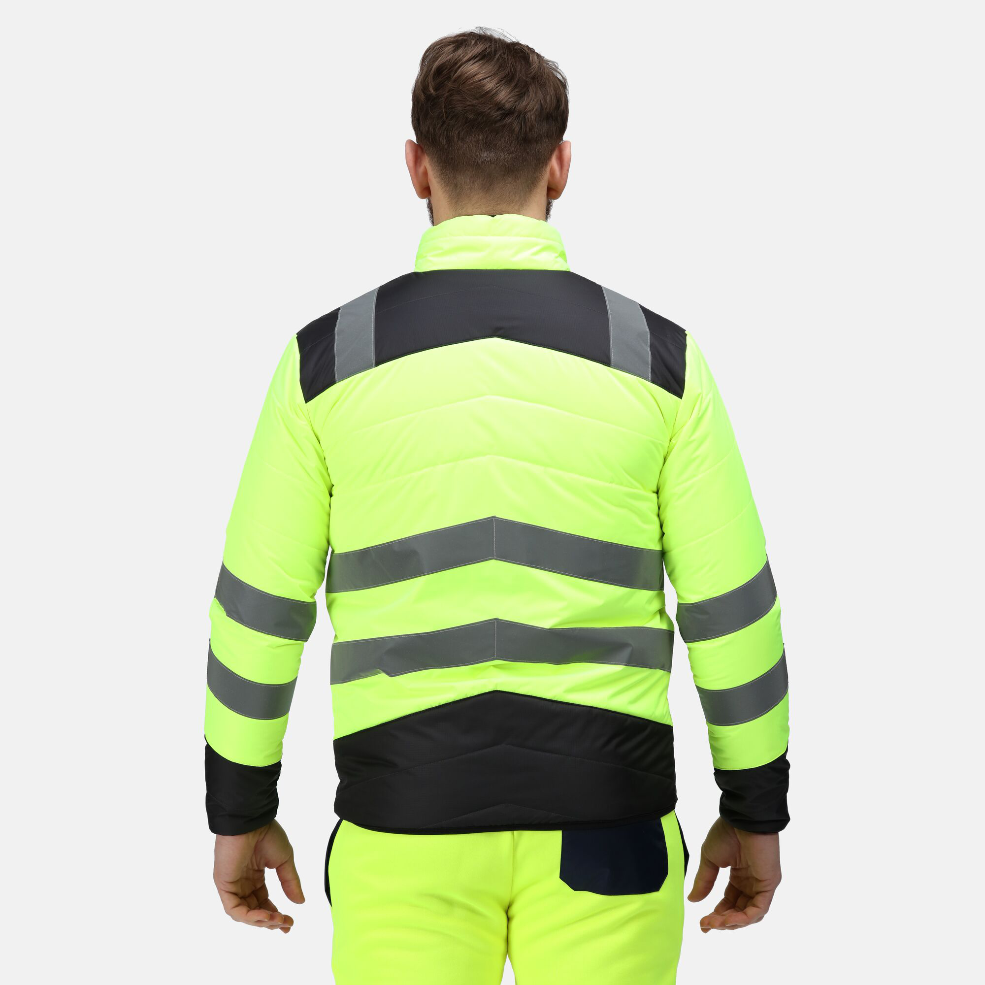 Thermal high vis jacket hot sale