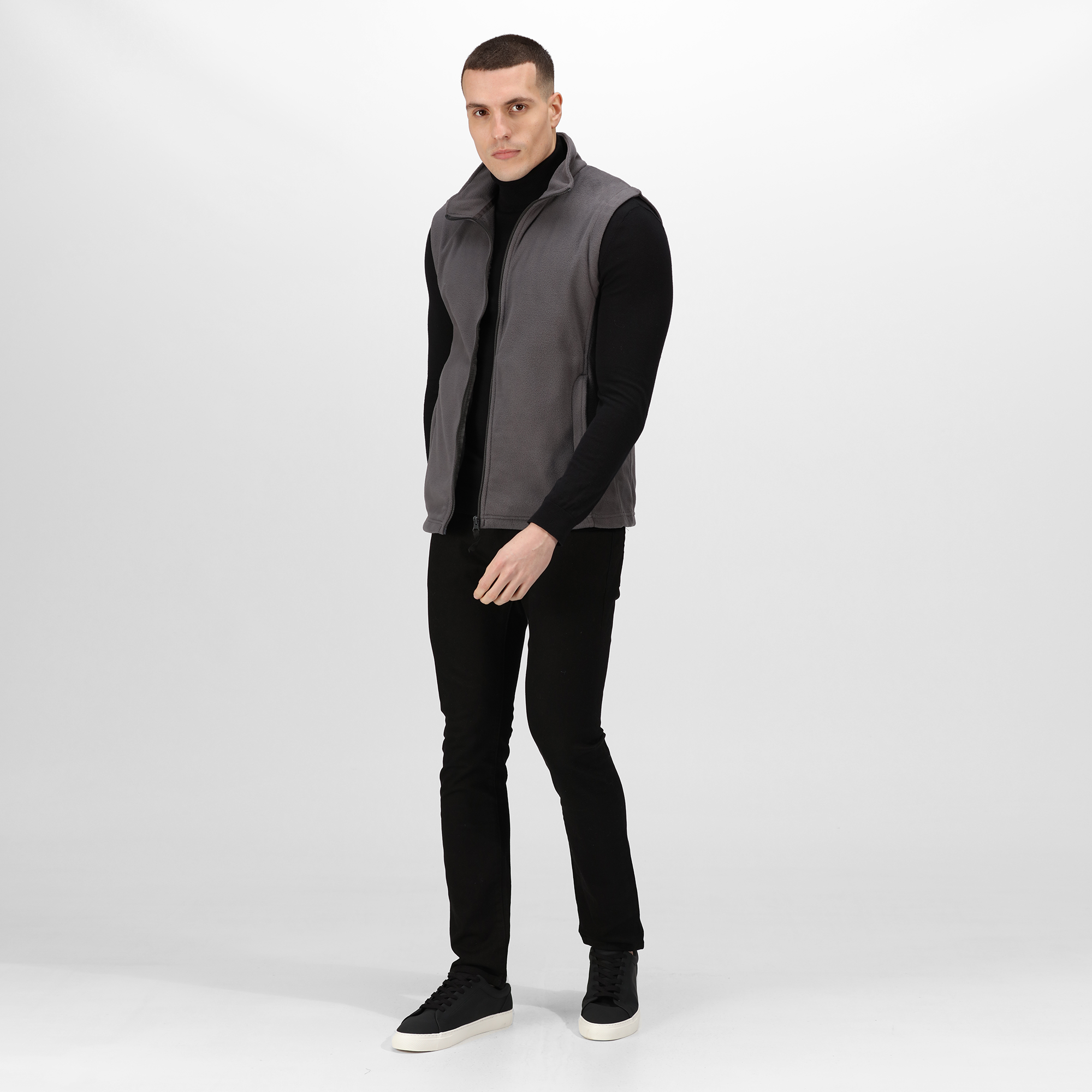 Micro fleece store gilet mens