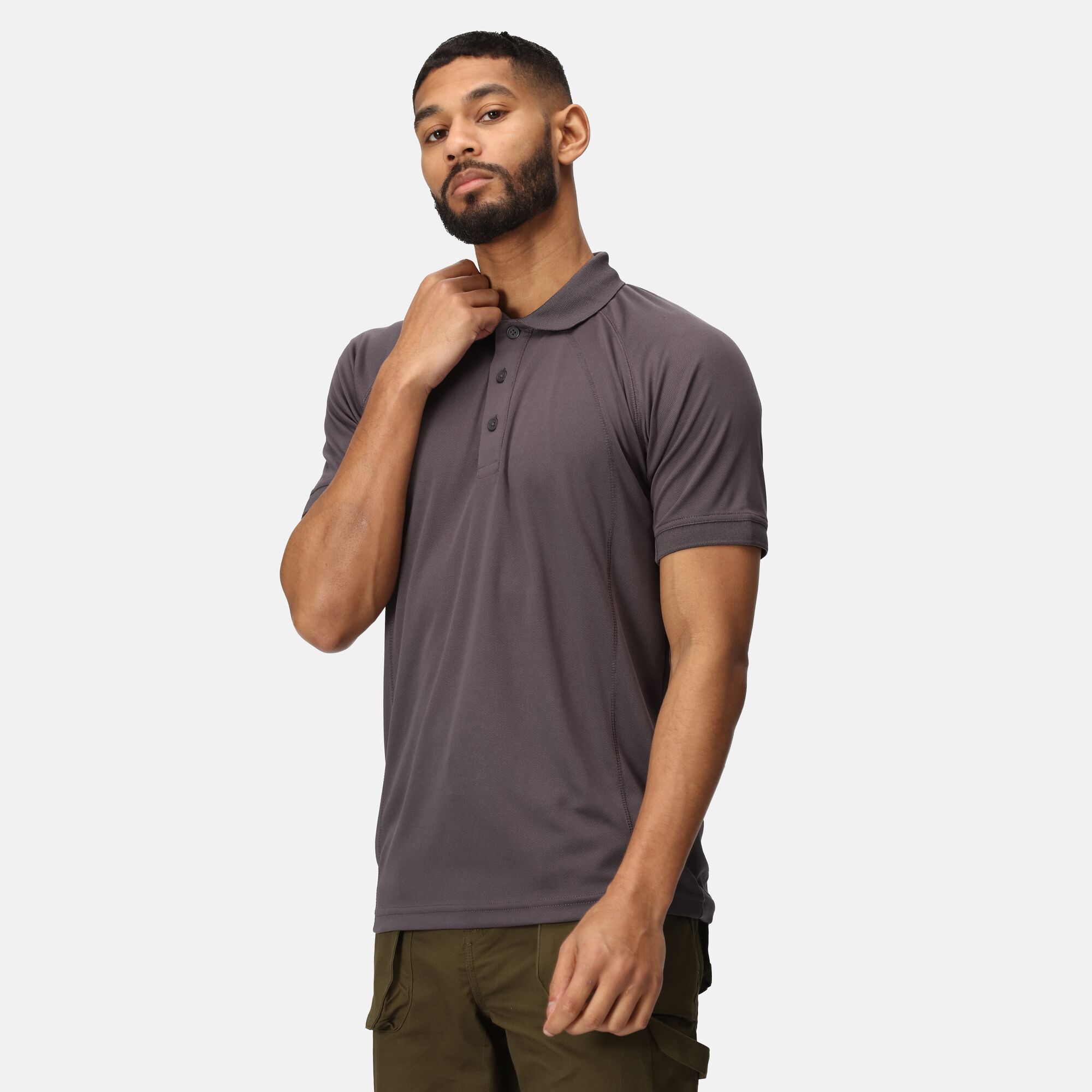 トップス faded thermal polo shirt Neighborhood Pigment Dyed Polo Shirt | Male | SVD USA