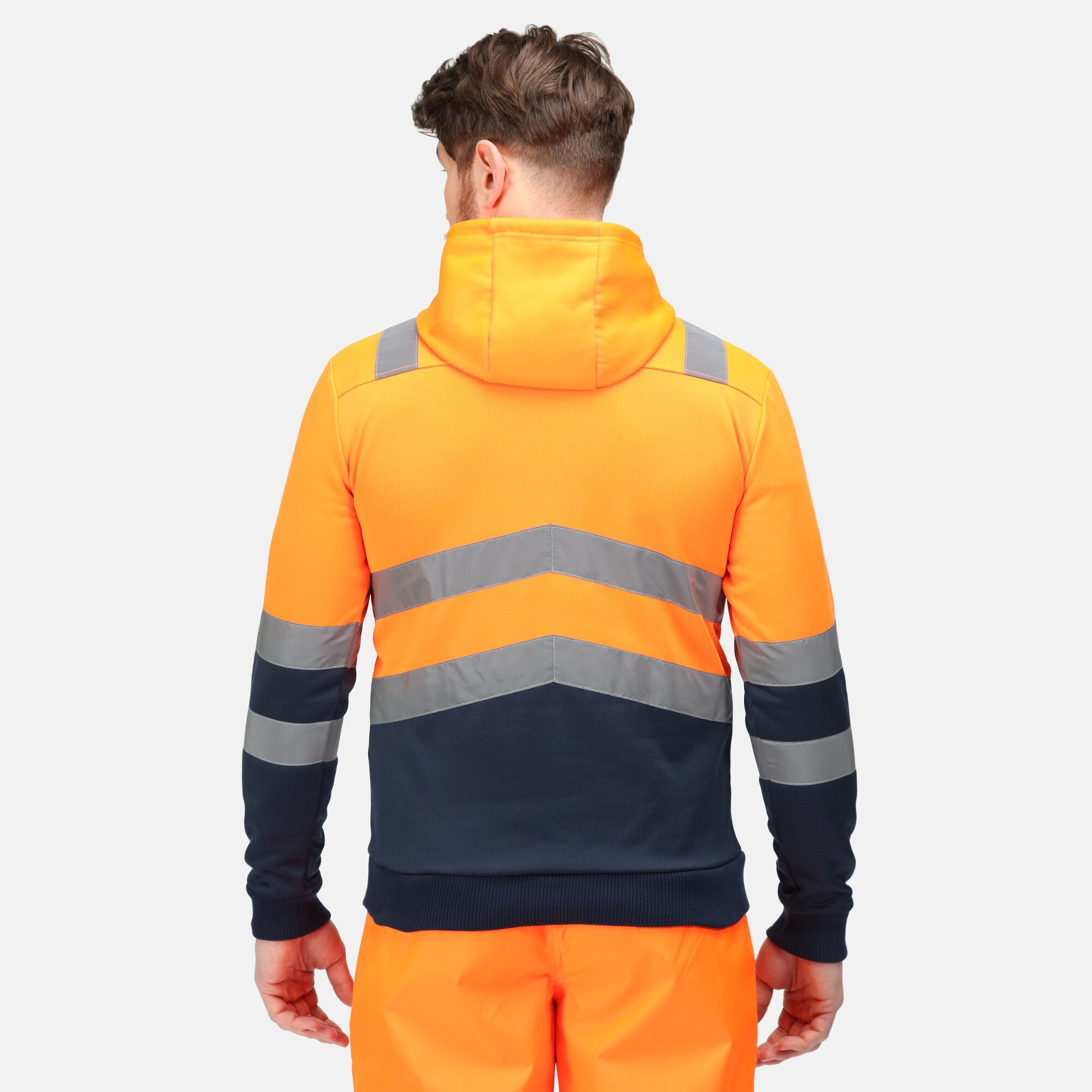 HI VIS PRO TWO TONE OVERHEAD HOODIE Regatta Professional
