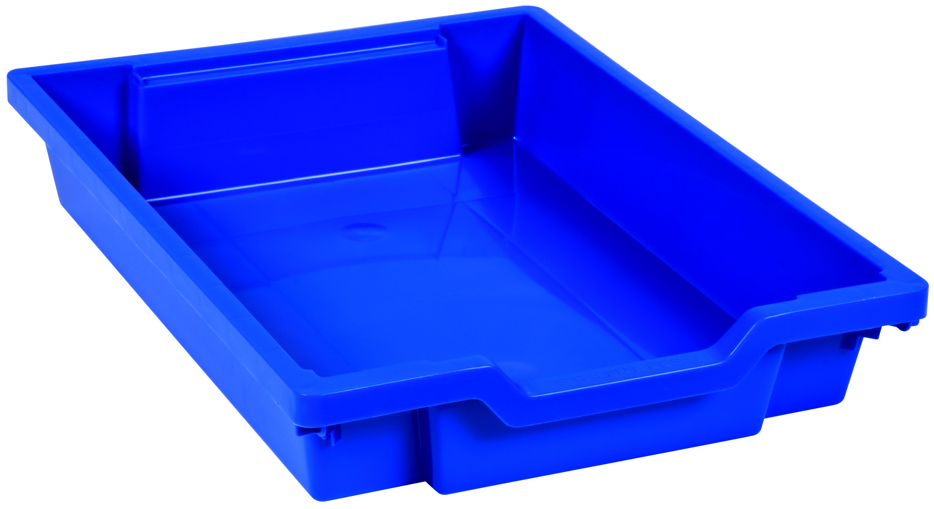 Tray Without Gliders: Blue (7 cm)