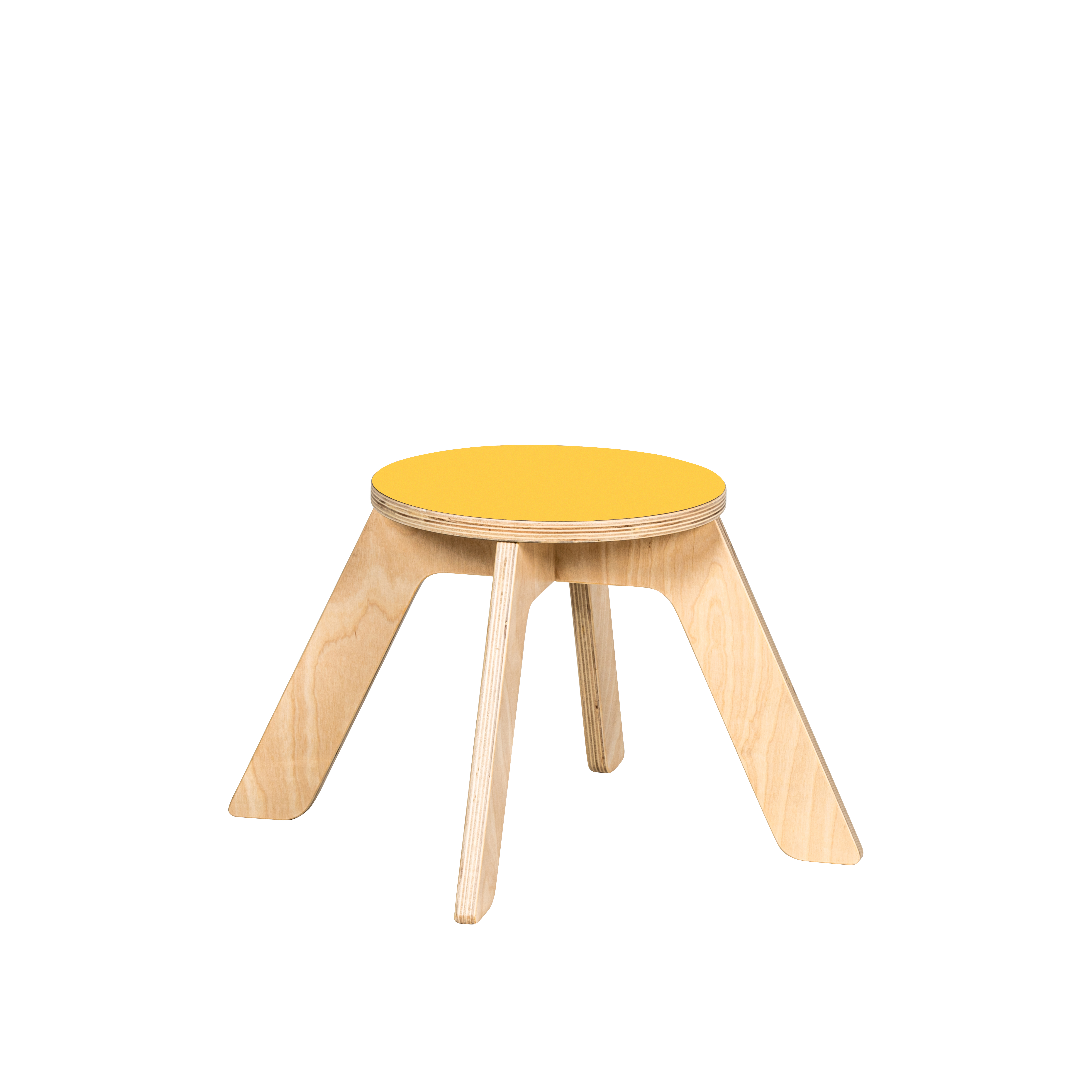 Stool B2-31cm-color yellow