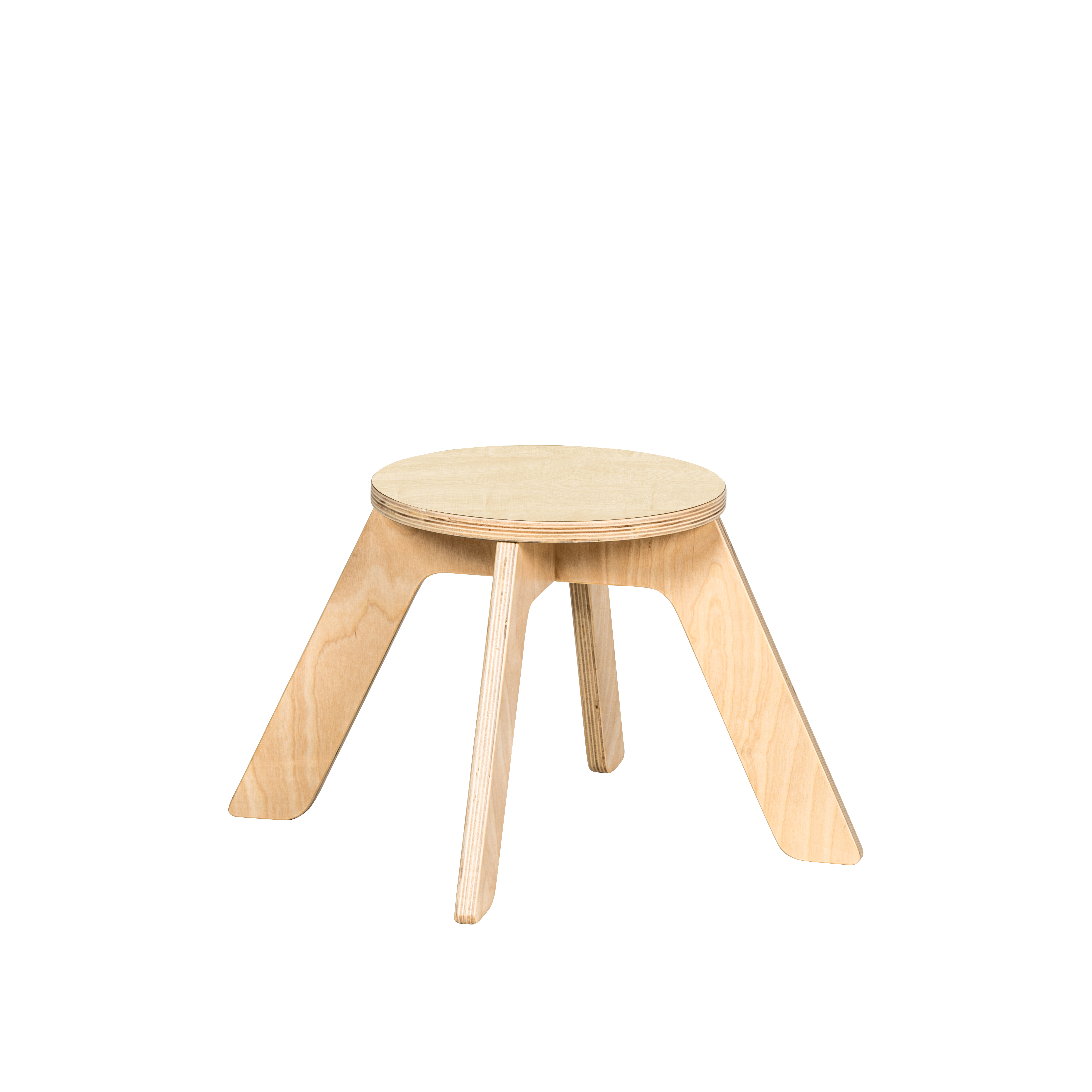 Stool B2-31cm-natural birch