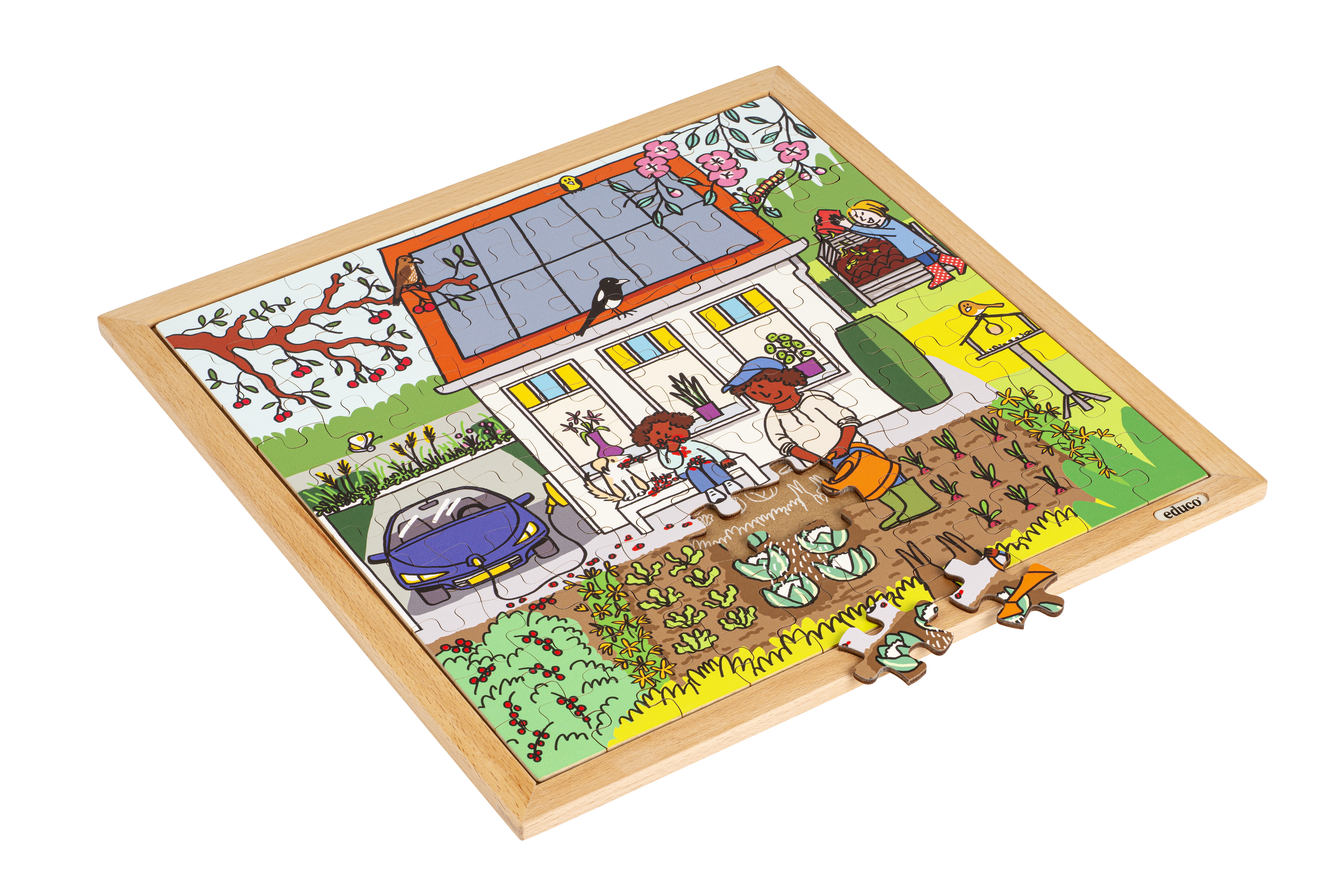 Nature & Climate Puzzle - Sustainable House