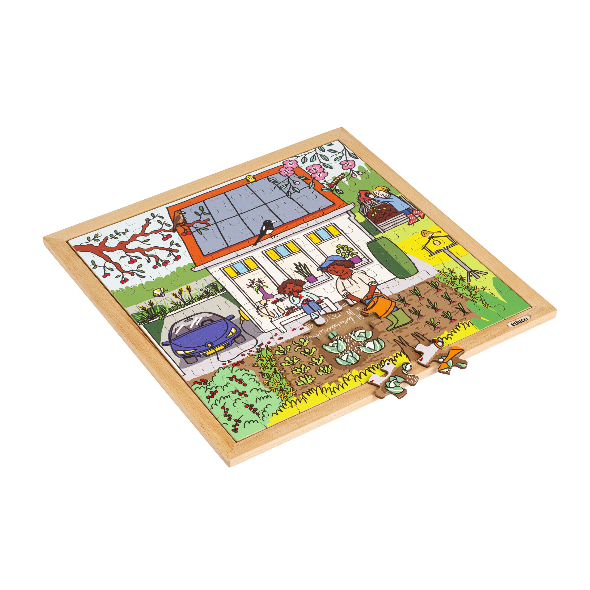 Nature & Climate Puzzle - Sustainable House
