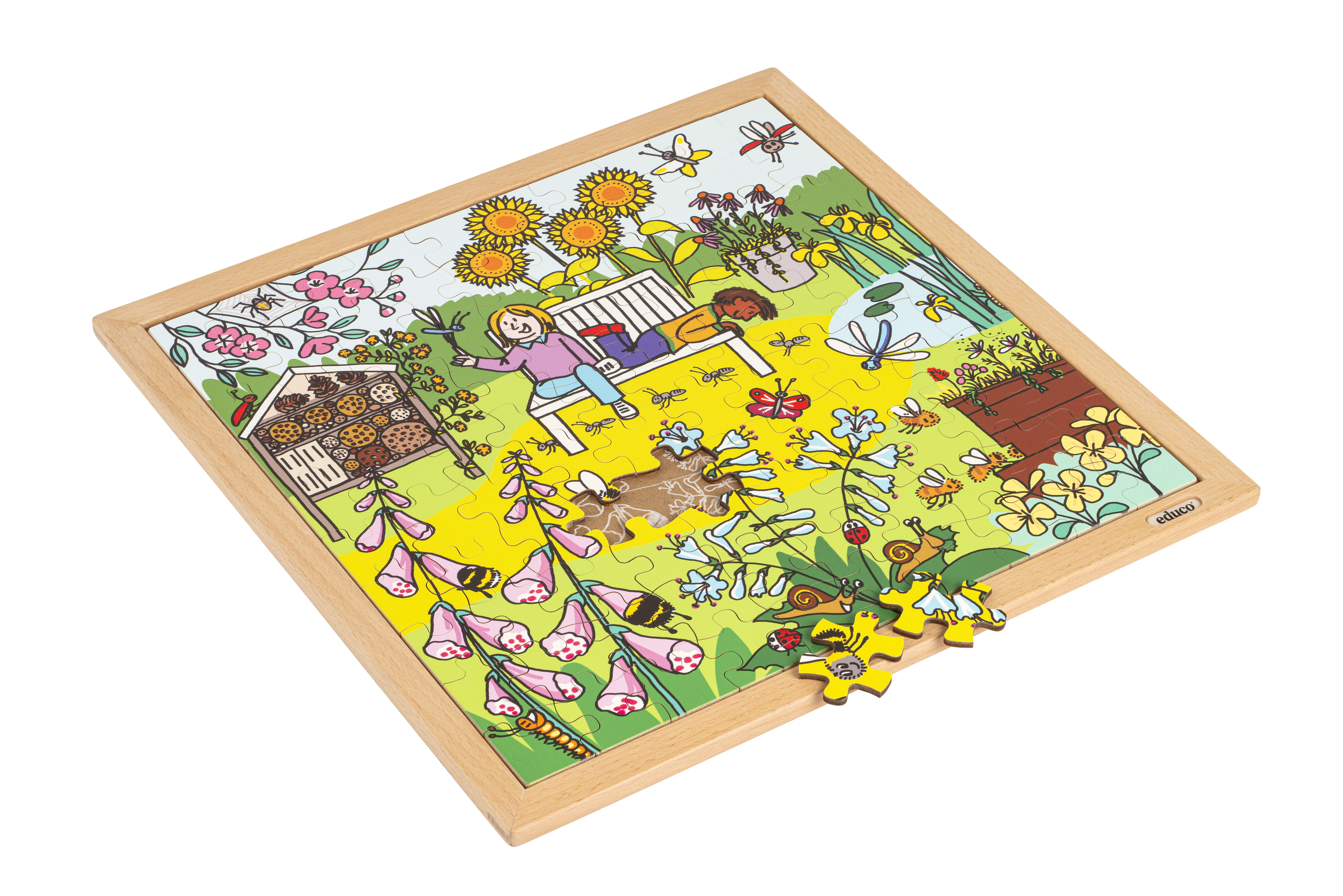 Nature & Climate Puzzle - Garden For Insects