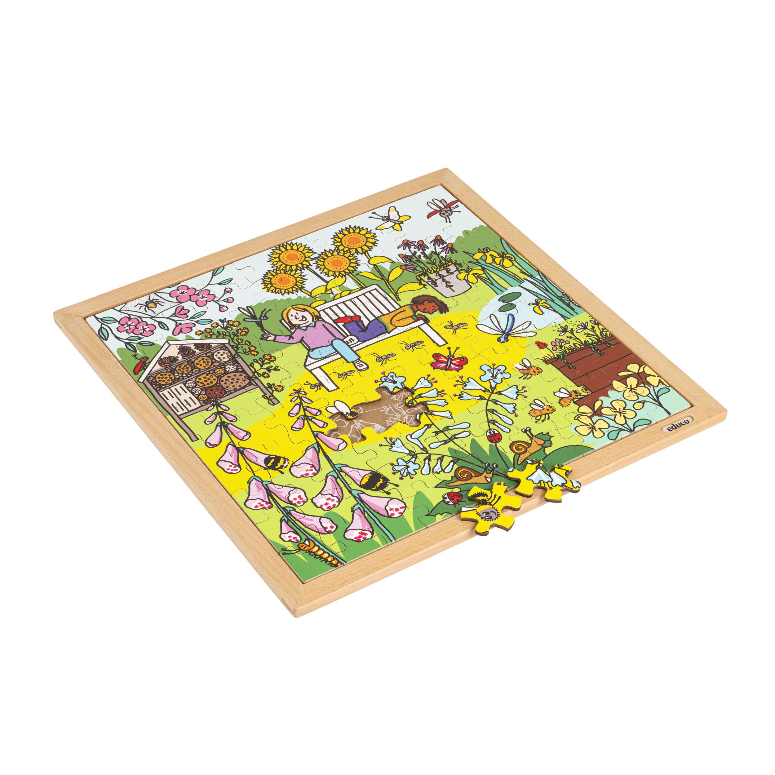 Nature & Climate Puzzle - Garden For Insects