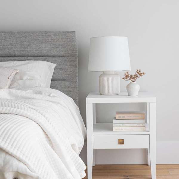 Justin King Storage Bed - Stone