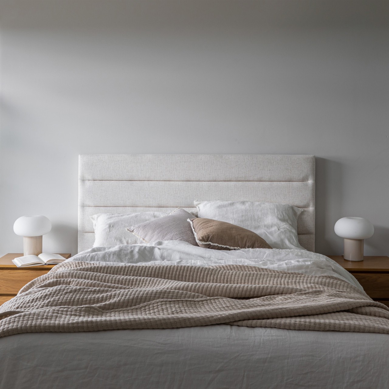 【限定販売】 Bed Double Justin Tall Cream - その他