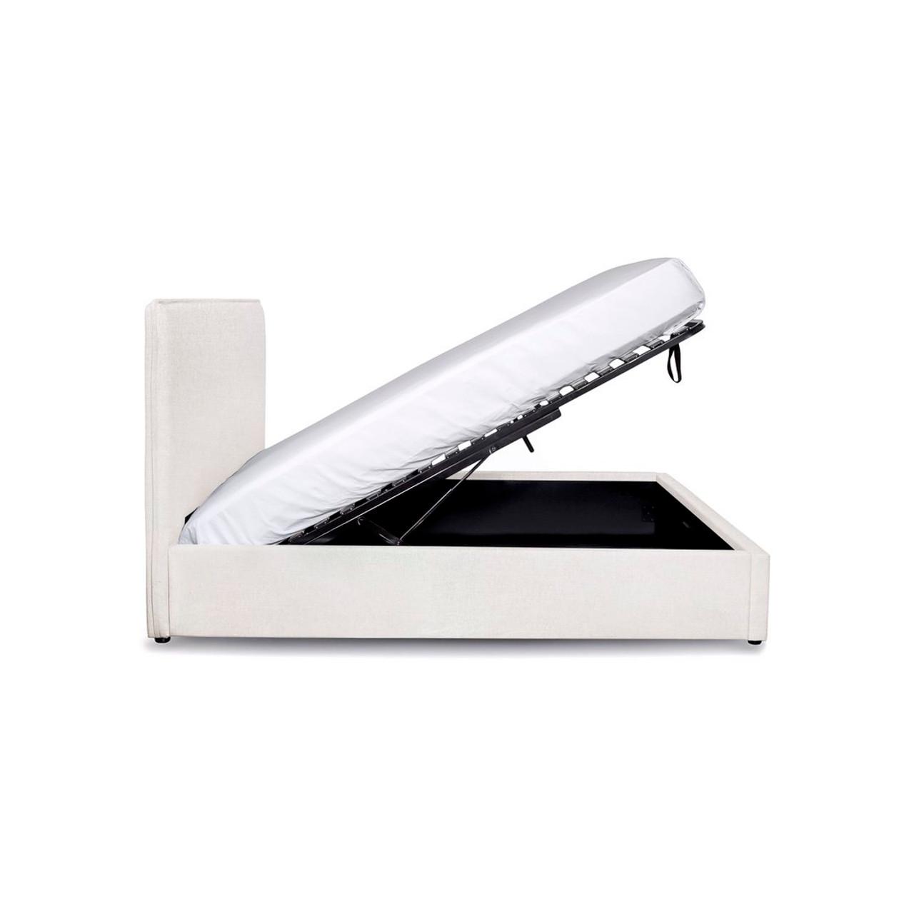 上品 Julia Queen Storage Bed - Cream テープ・マスキングテープ