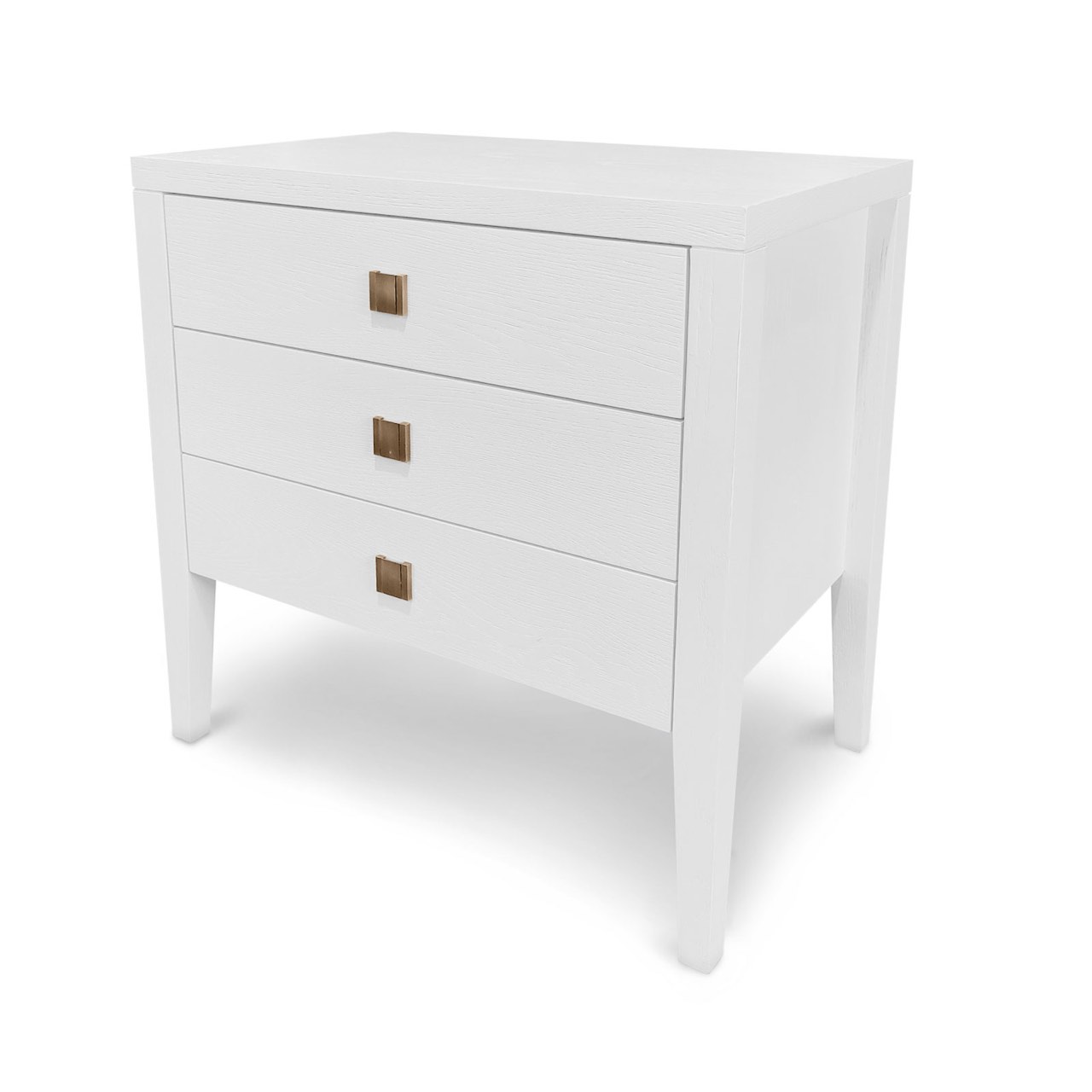 Hara 3 Drawer Dresser - White Hara 3 Drawer Dresser - White